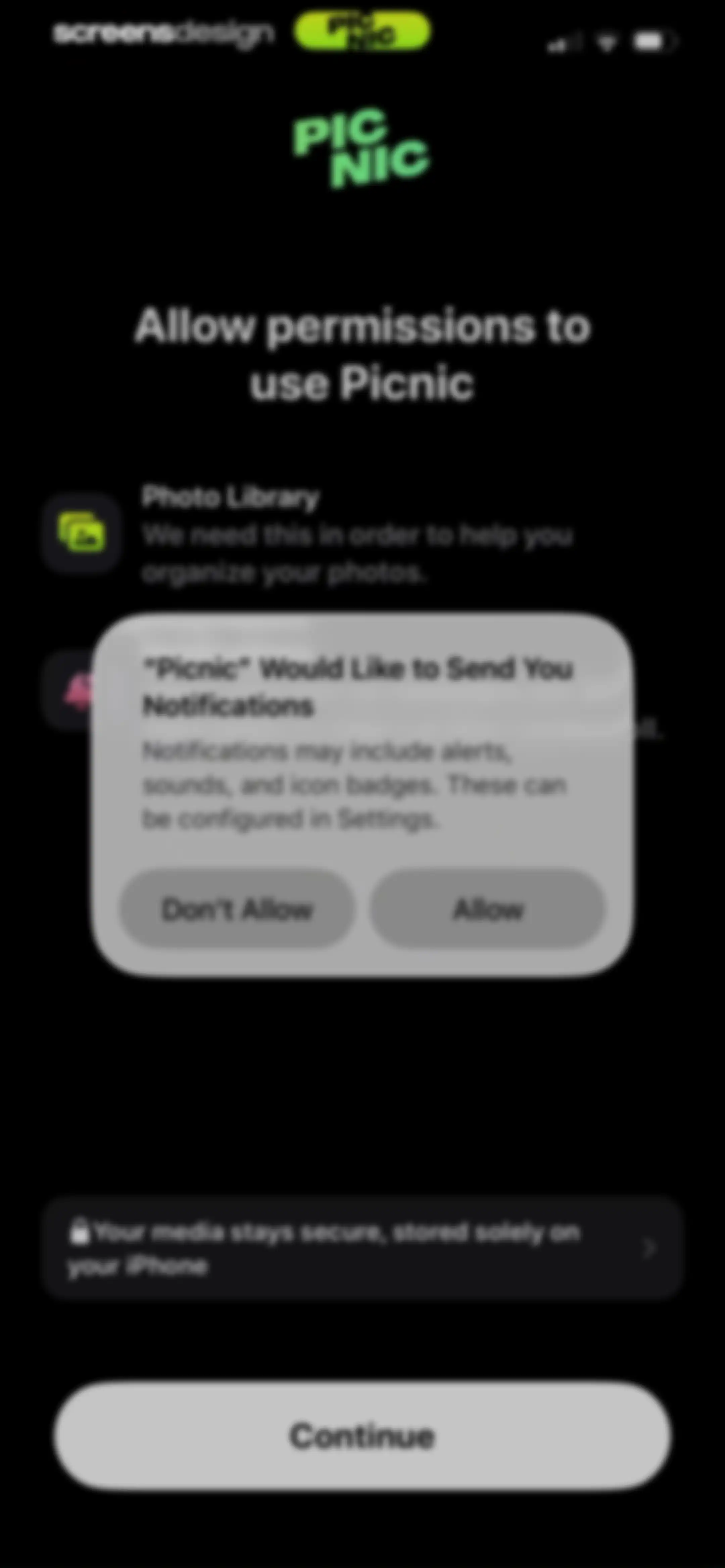 Photo Organizer: Picnic screen 7