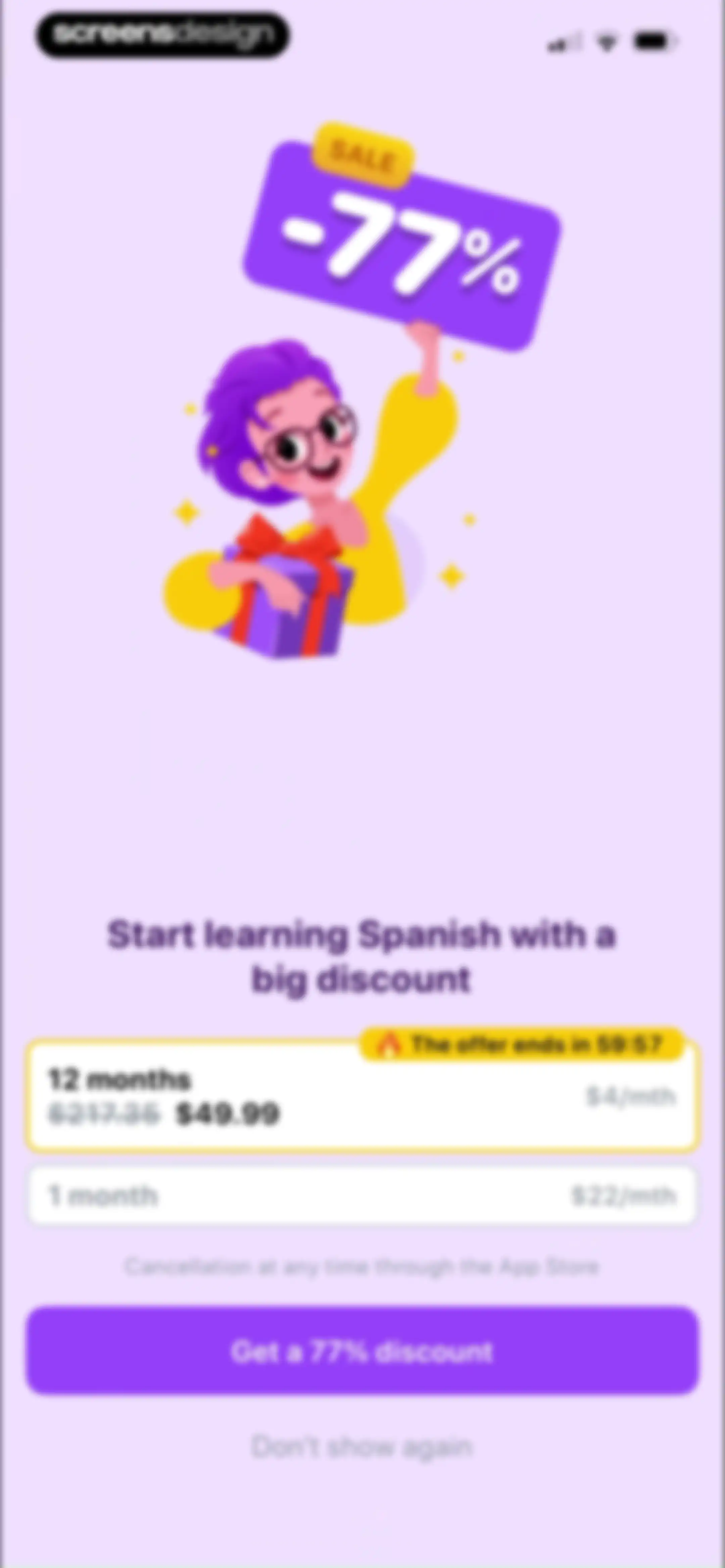 EWA: Learn Languages screen 33