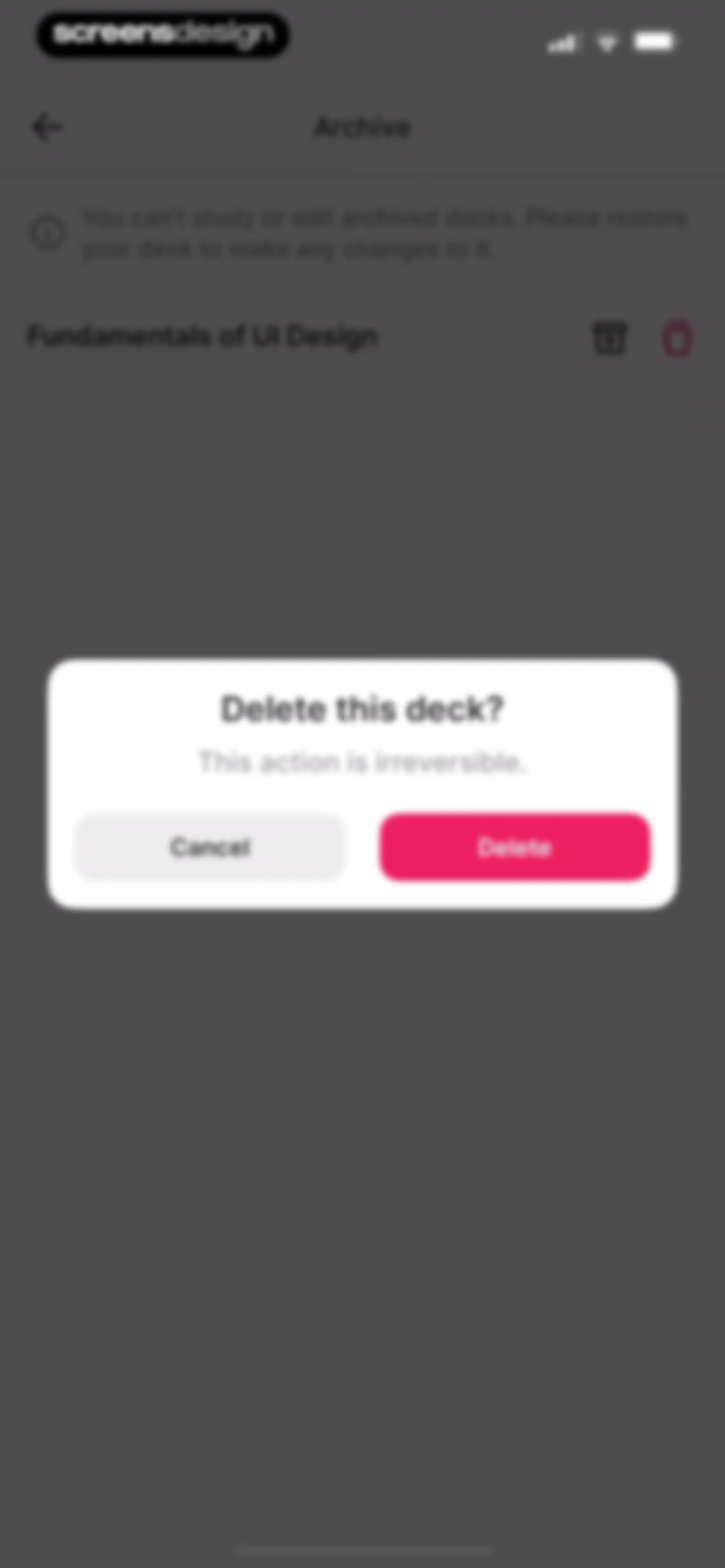Noji - Flashcards study app screen 107