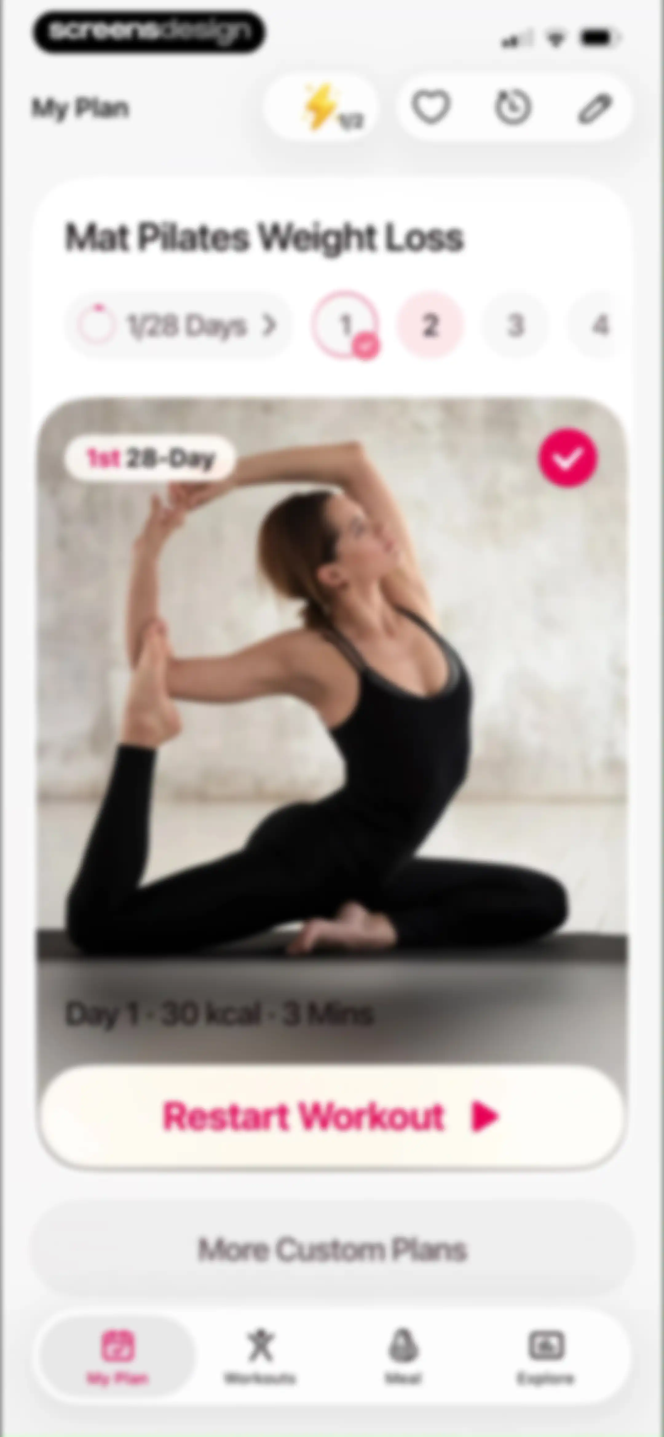 LazyFit: Workout For Beginners screen 85
