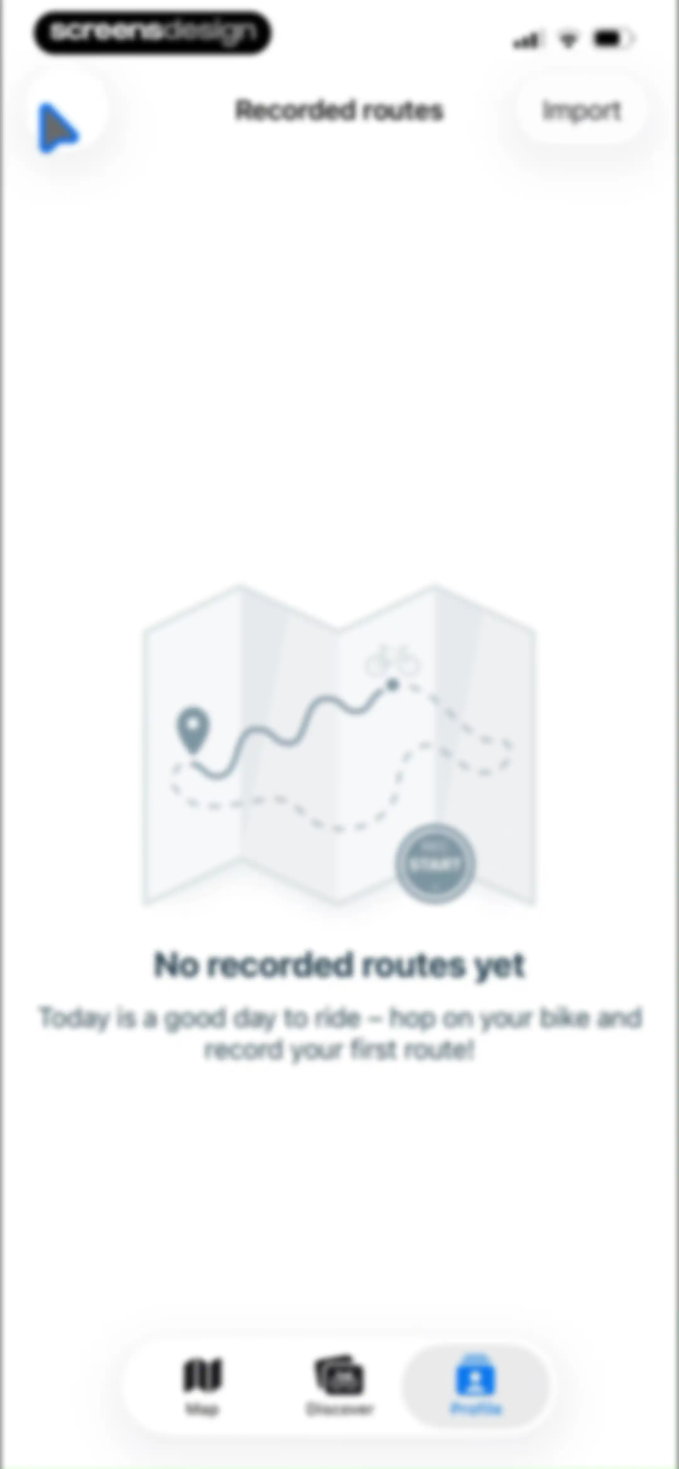 Bikemap: Bicycle Tracker & GPS screen 99