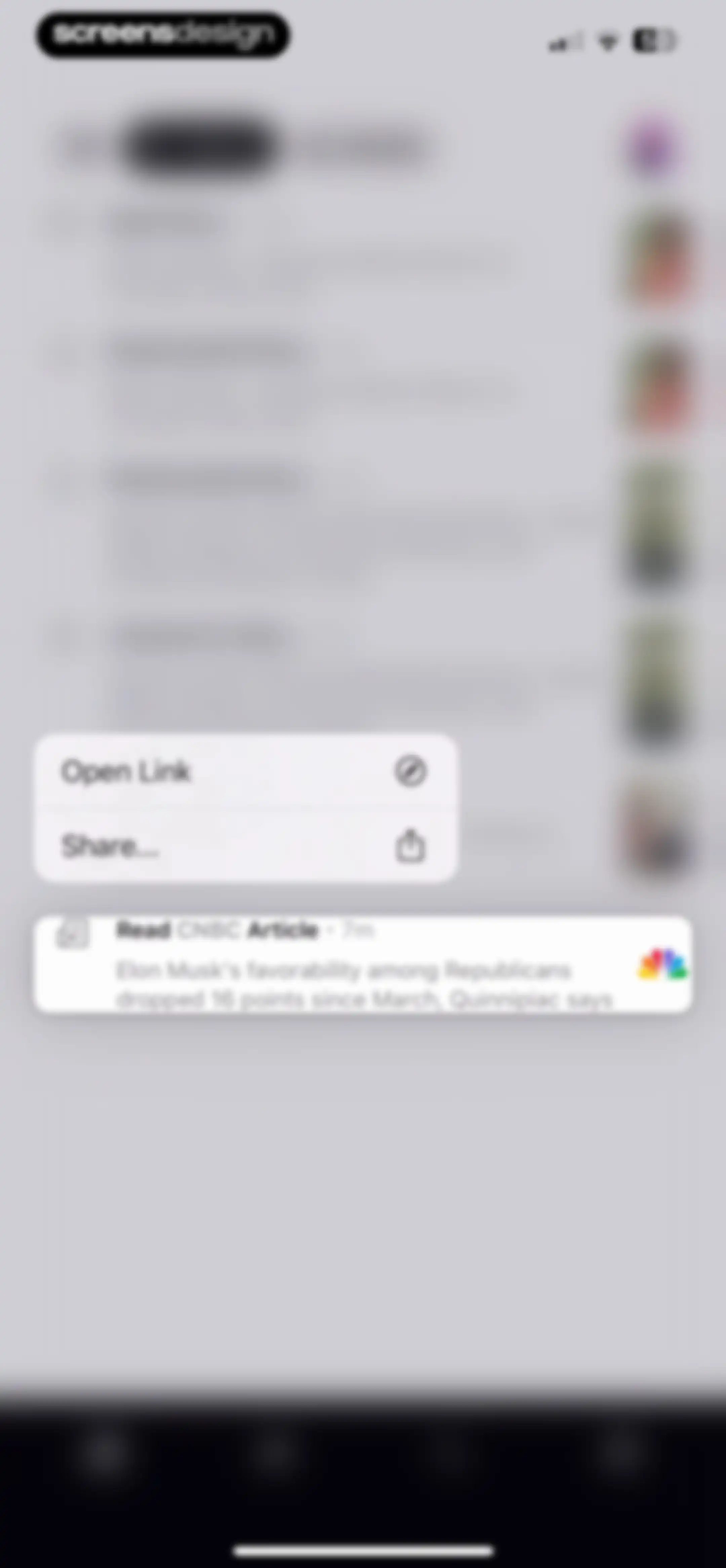 Particle: Personalized News screen 114
