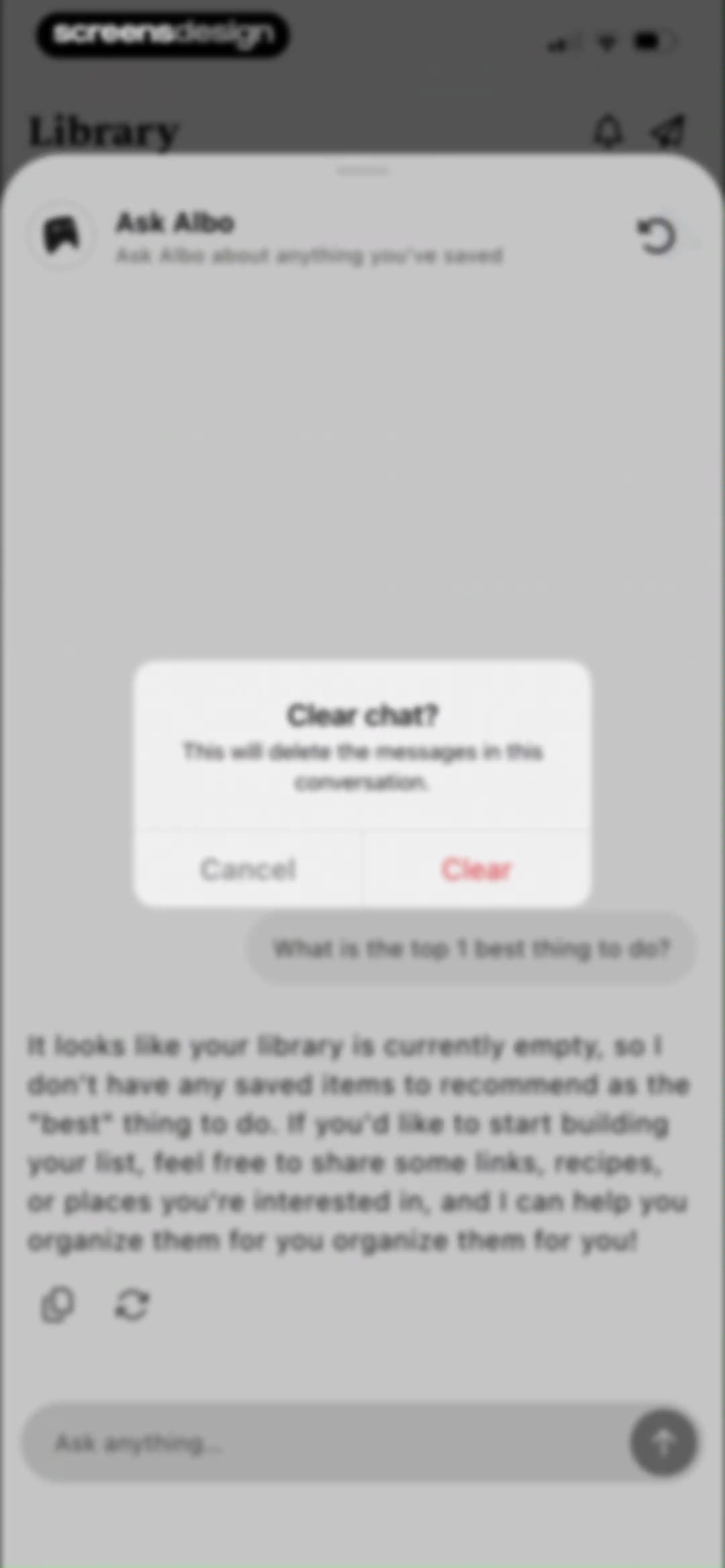 Albo: Save & Organize screen 129