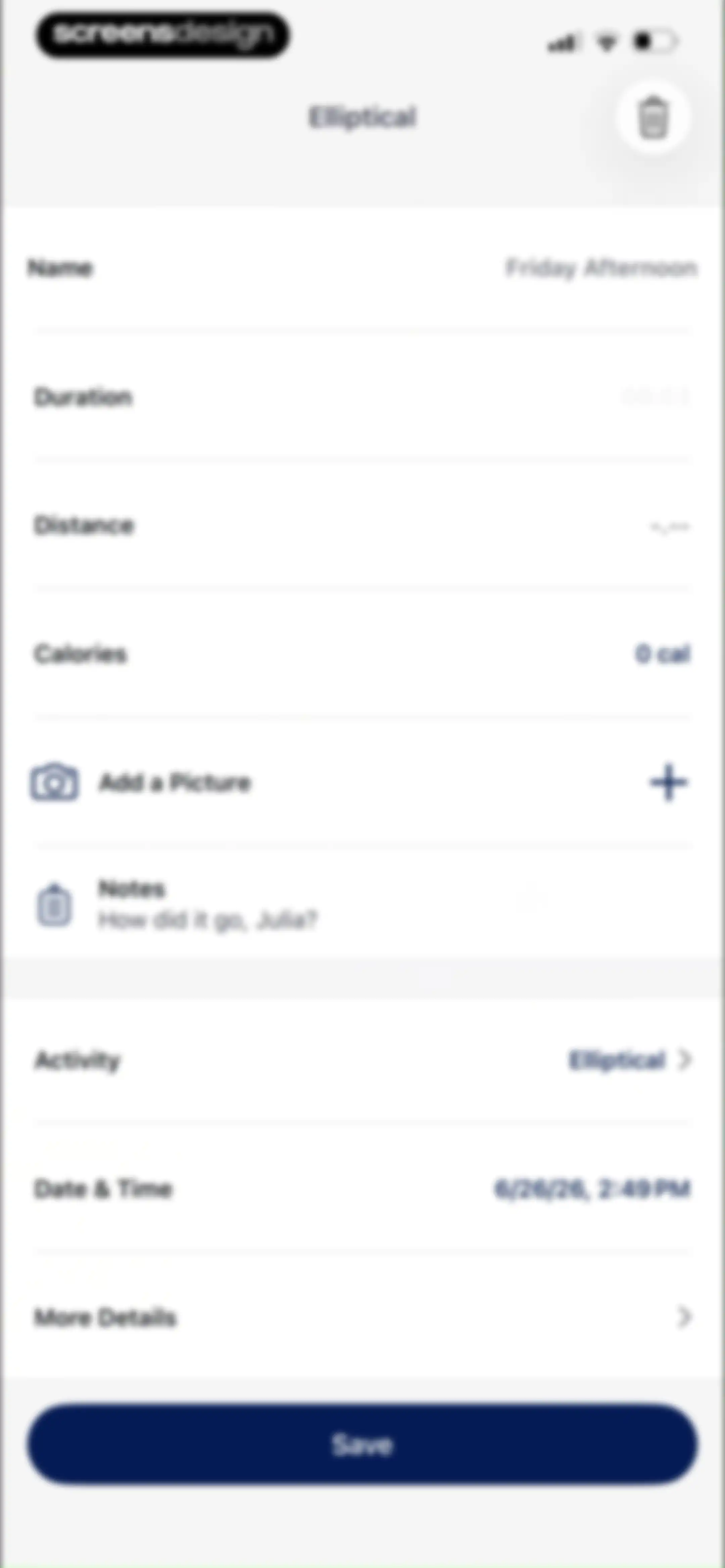 ASICS Runkeeper—Run Tracker screen 152