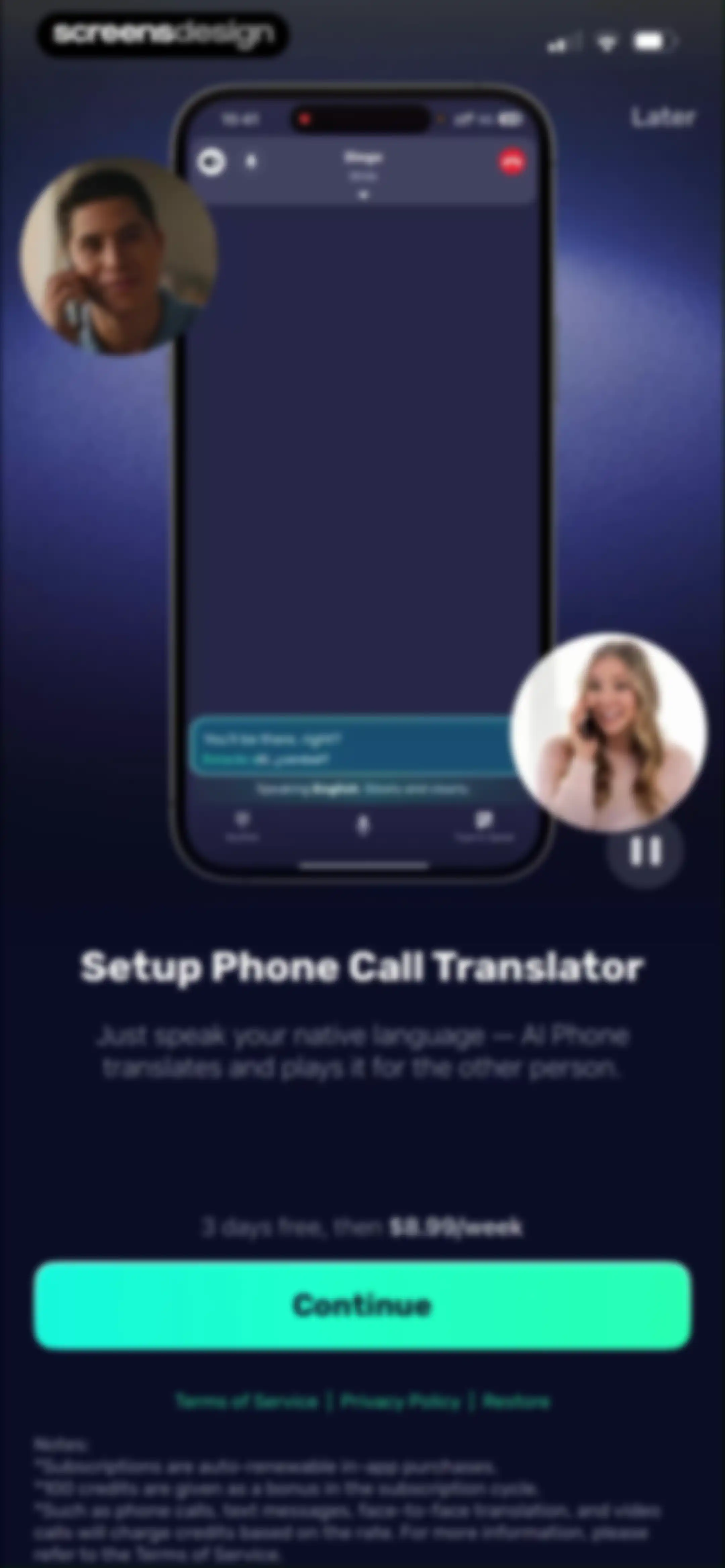 AI Phone:Call&Voice Translator screen 16