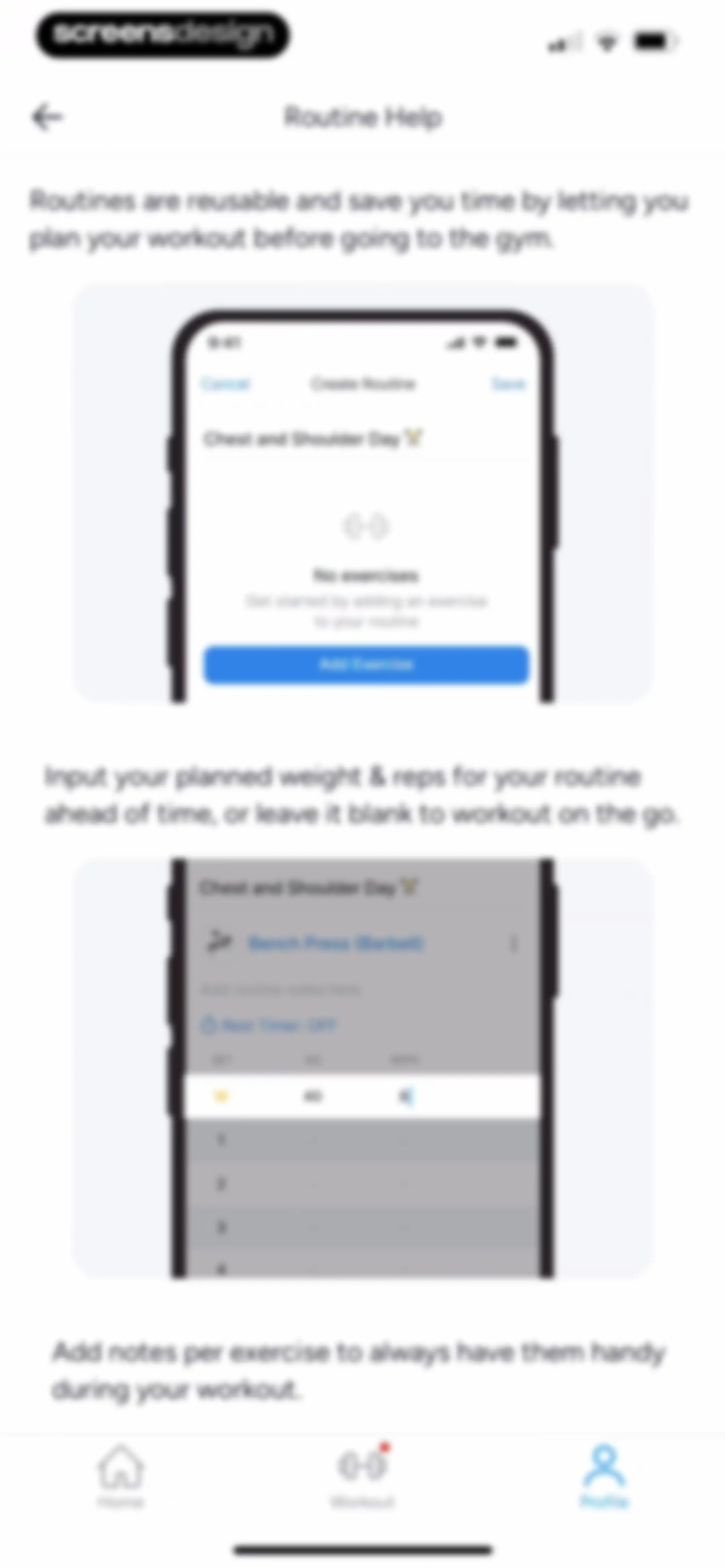 Hevy - Workout Tracker Gym Log screen 186