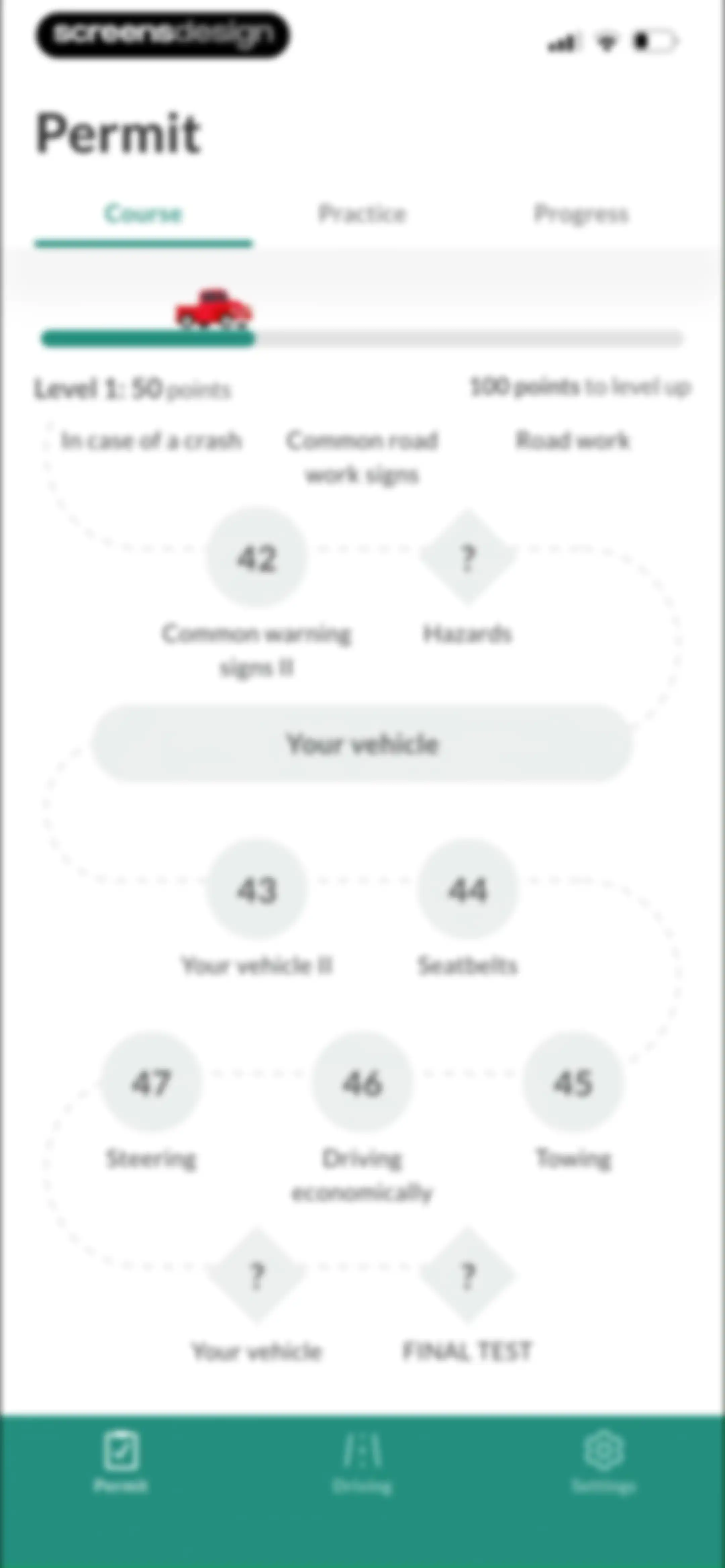 Zutobi: Permit & Driving Prep screen 61
