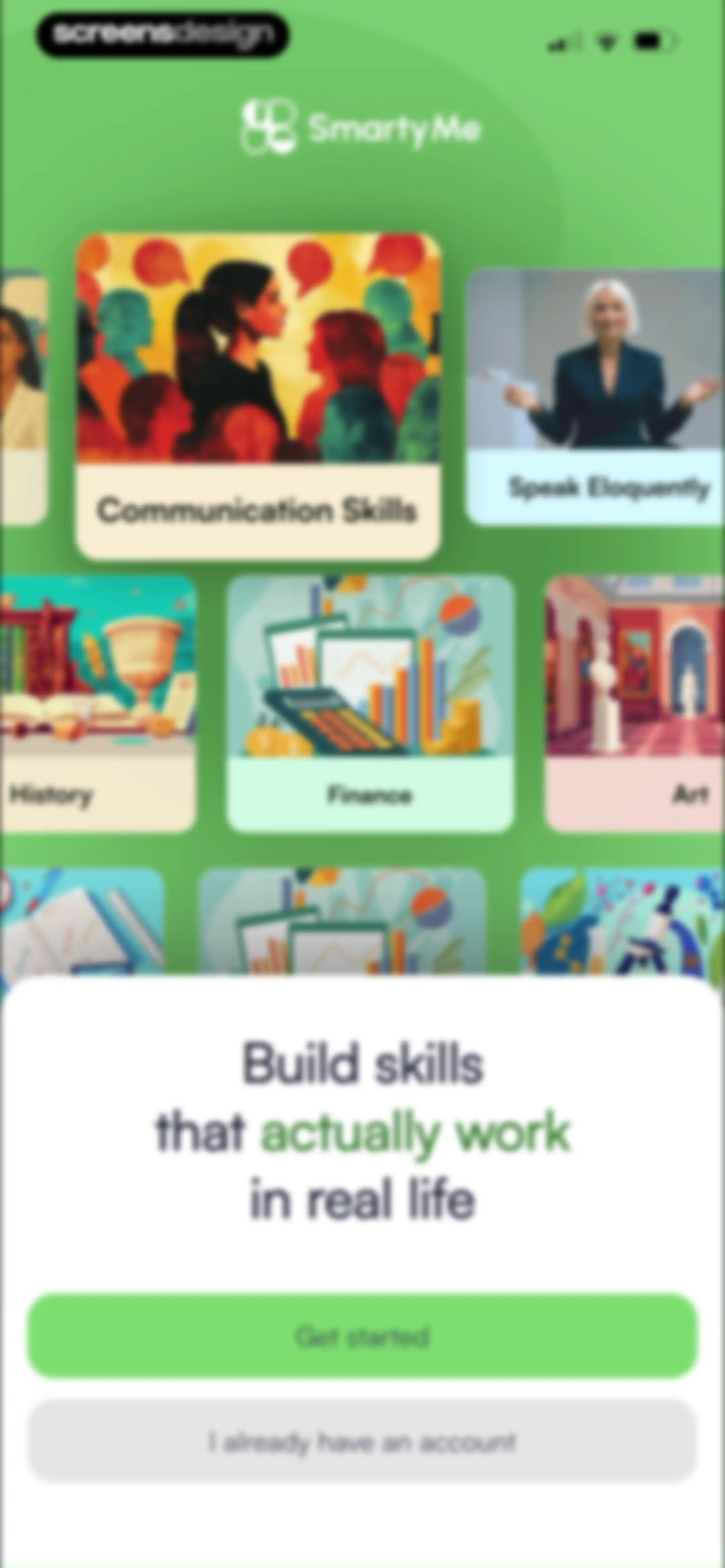 Micro Learning - SmartyMe screen 4