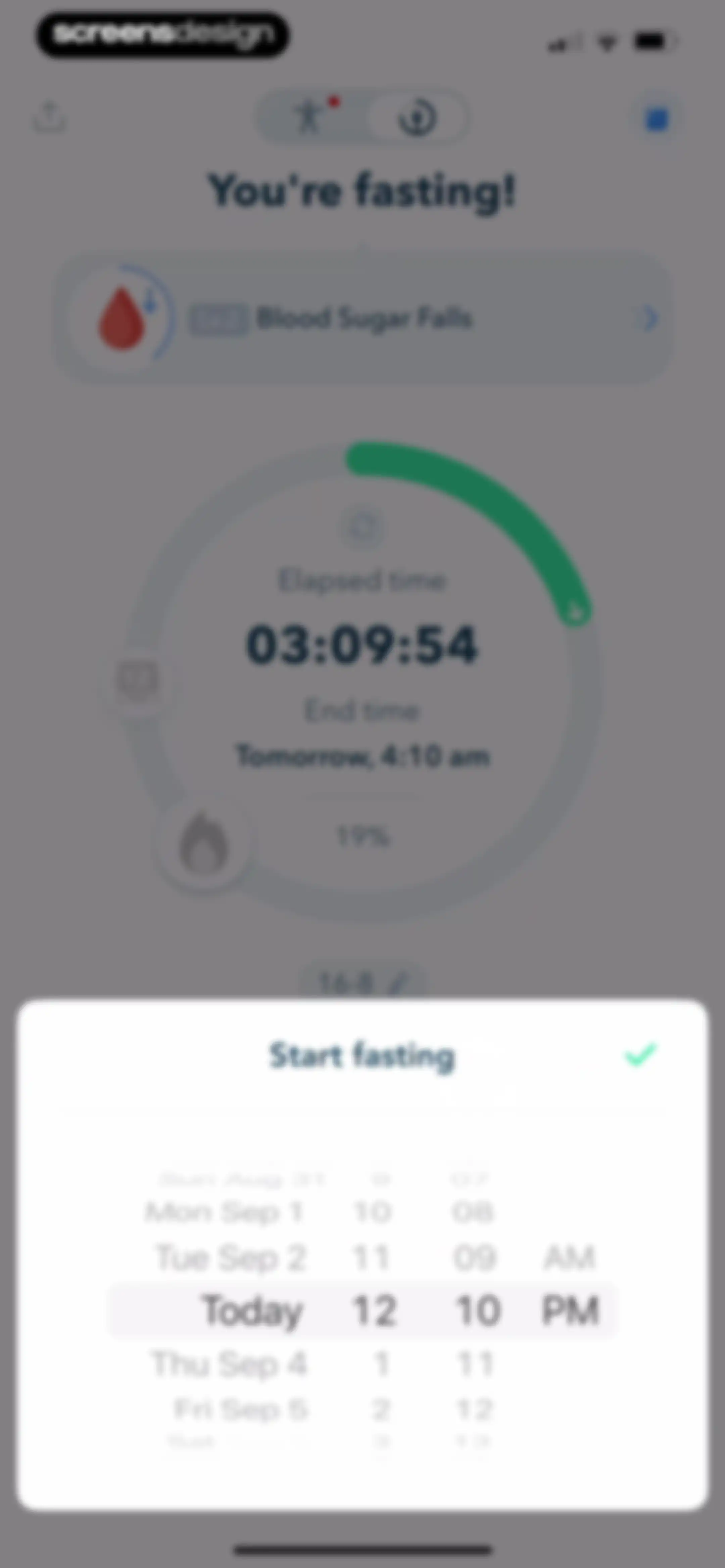 Intermittent Fasting Tracker - screen 112