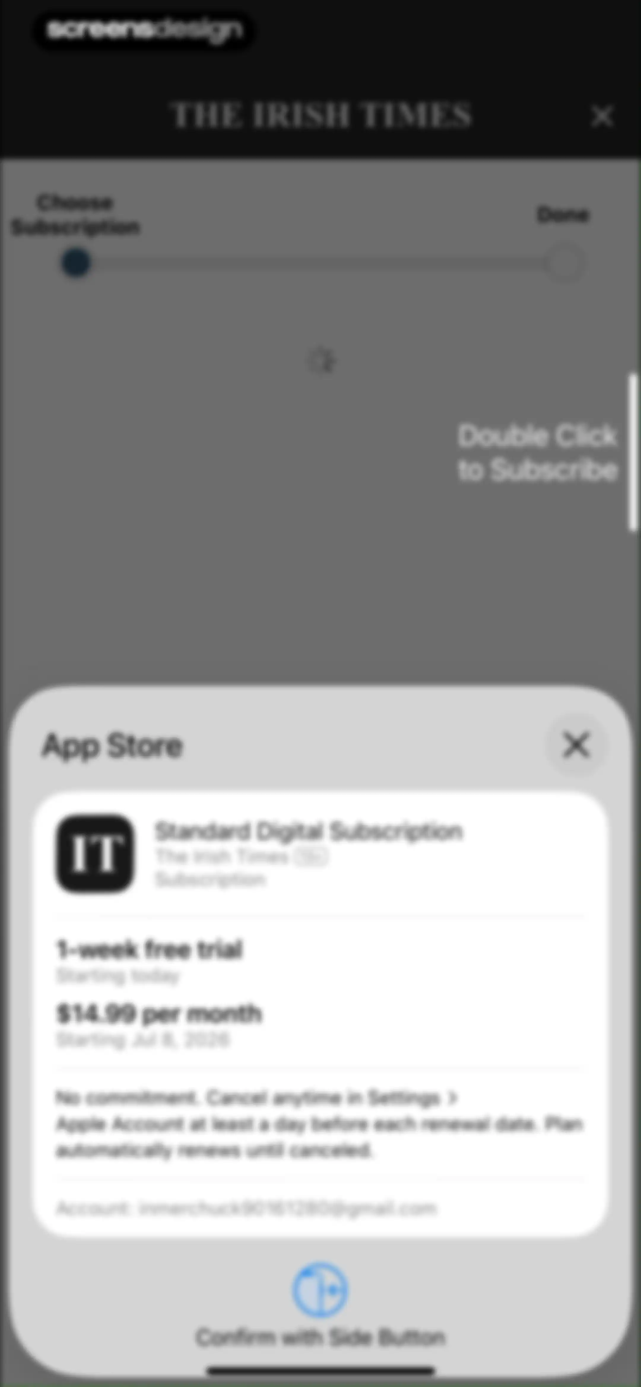 The Irish Times screen 13