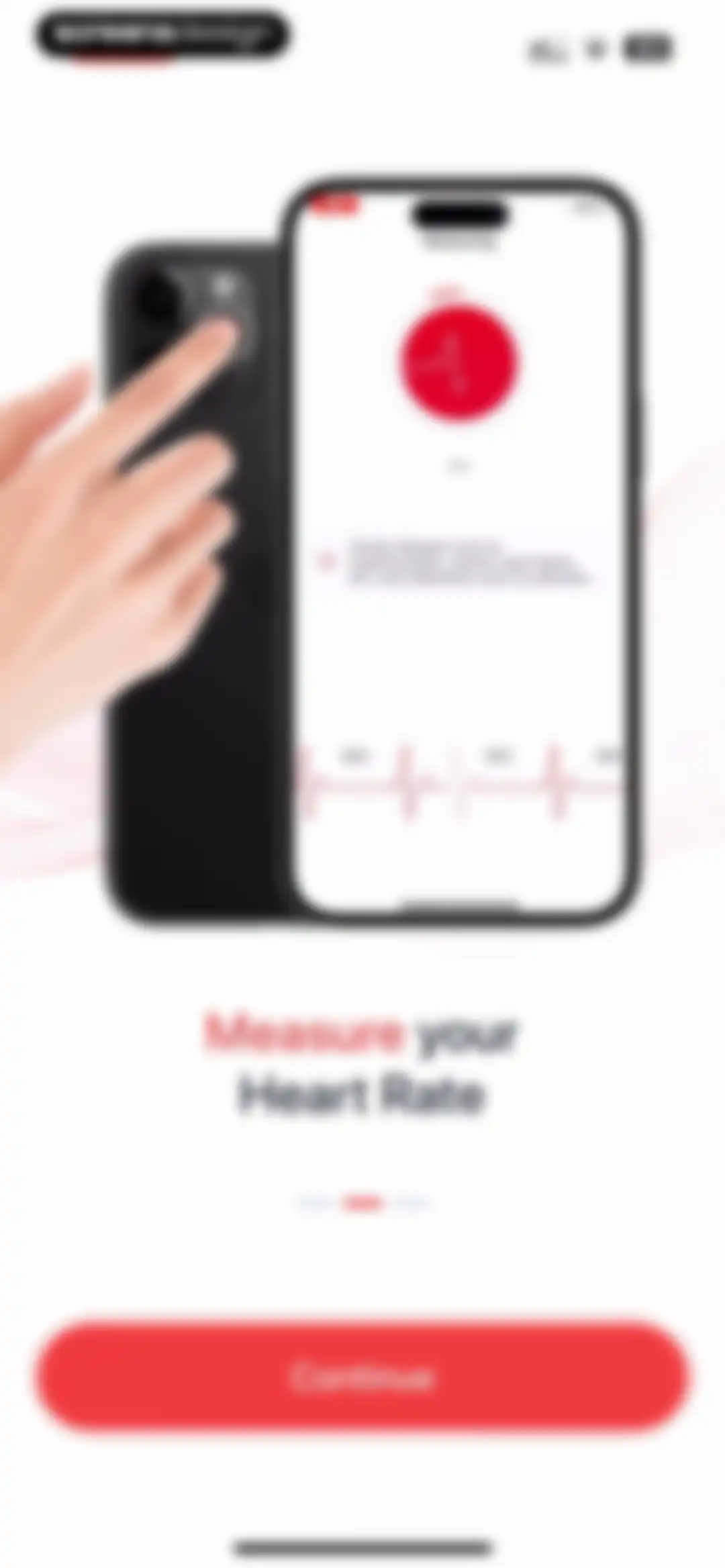 iHeart-Pulse Rate Monitor App. screen 5