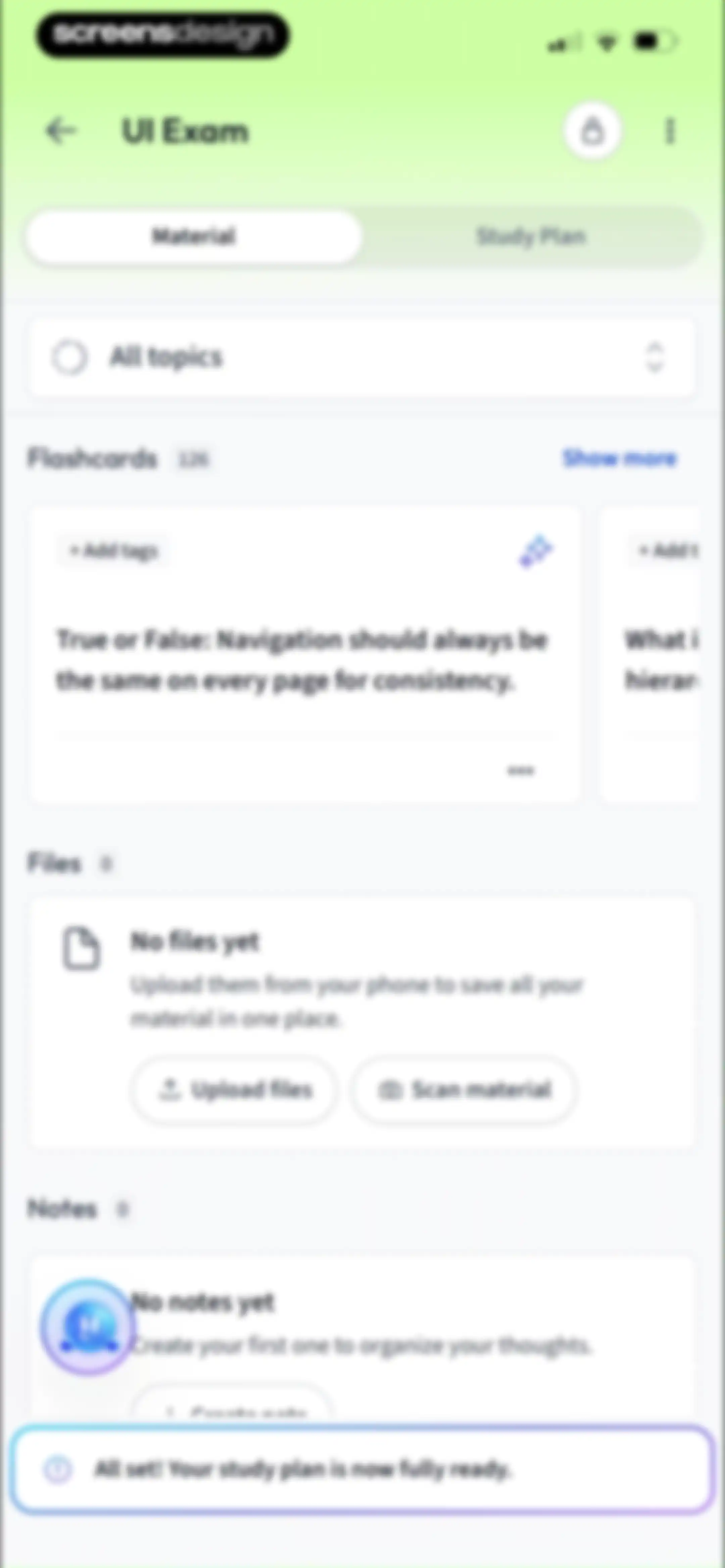 Vaia: AI Flashcards. Study App screen 174
