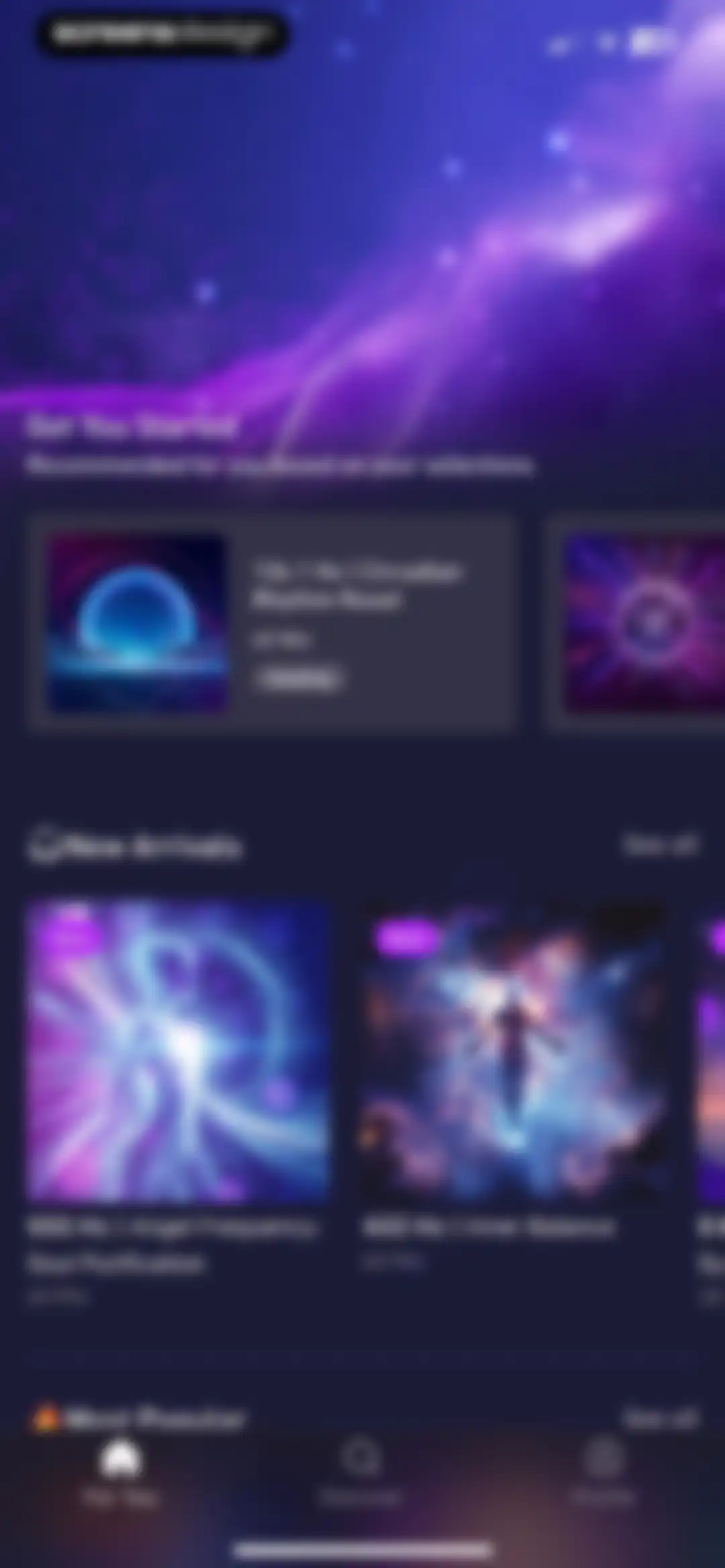 Frequency: Healing Sounds screen 15