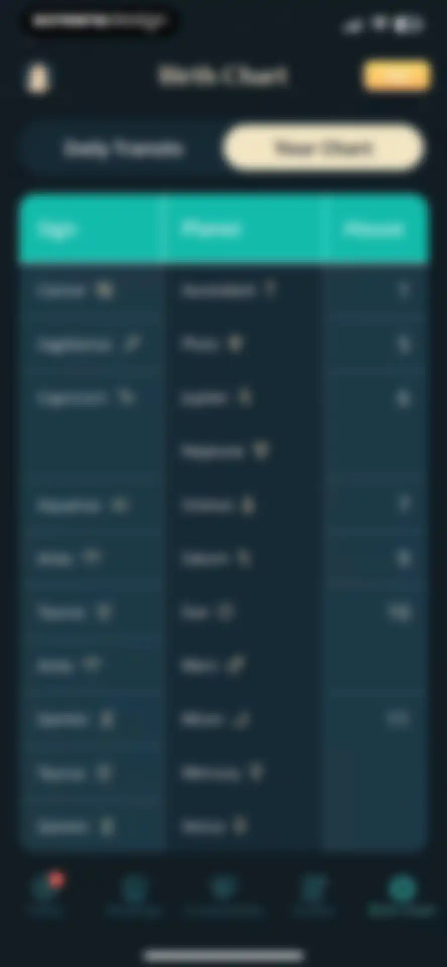 Daily Astrology Horoscope screen 59