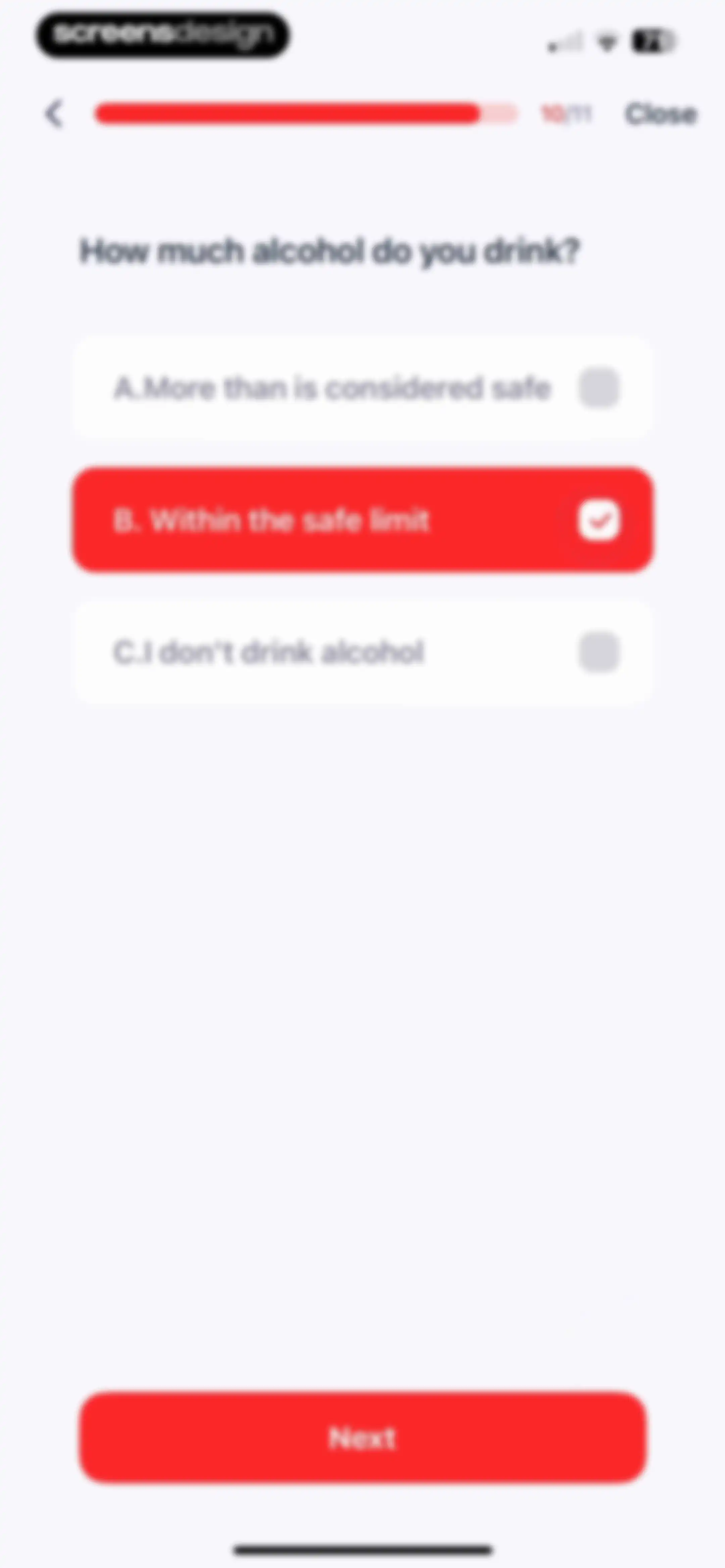 iCardio - Heart Rate Tracker screen 101