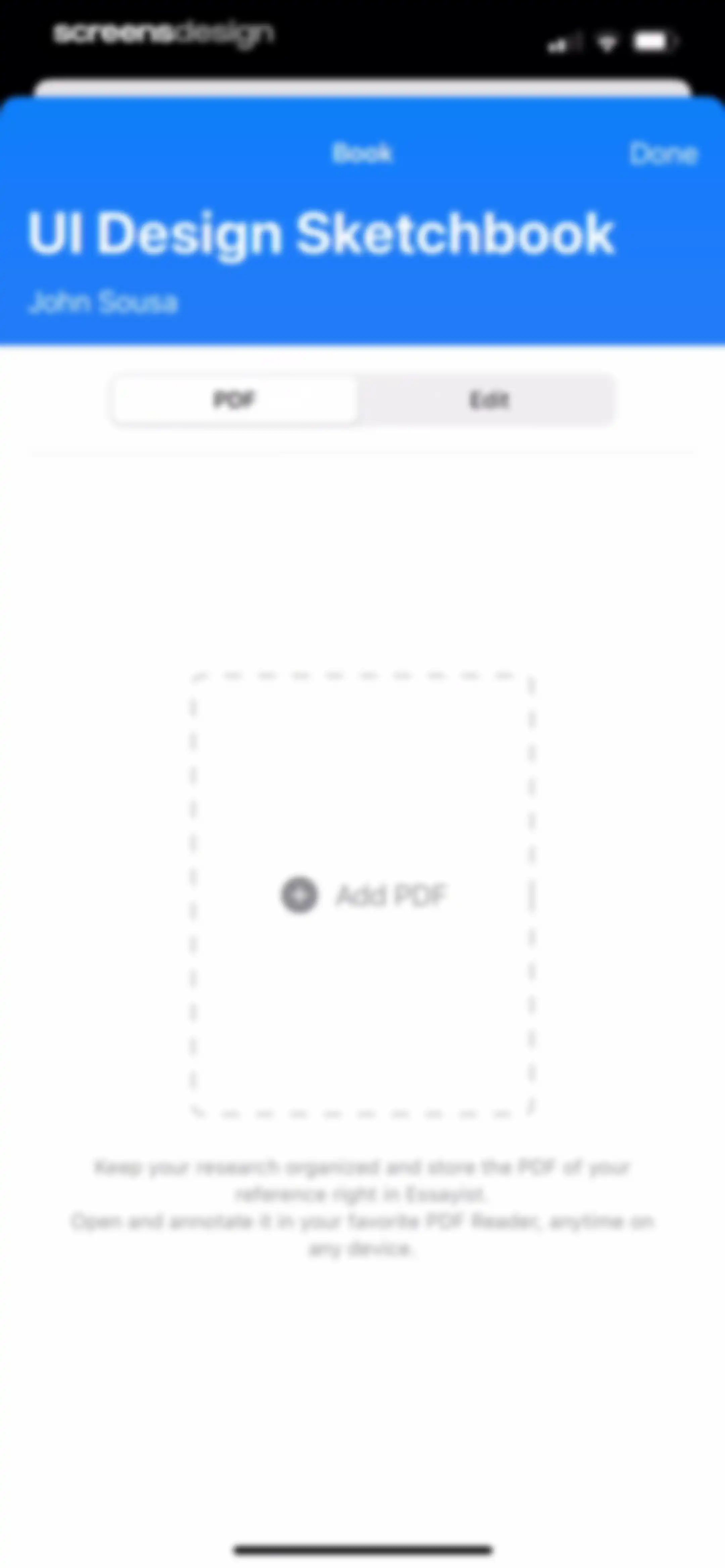 Essayist: Academic Writing App screen 25