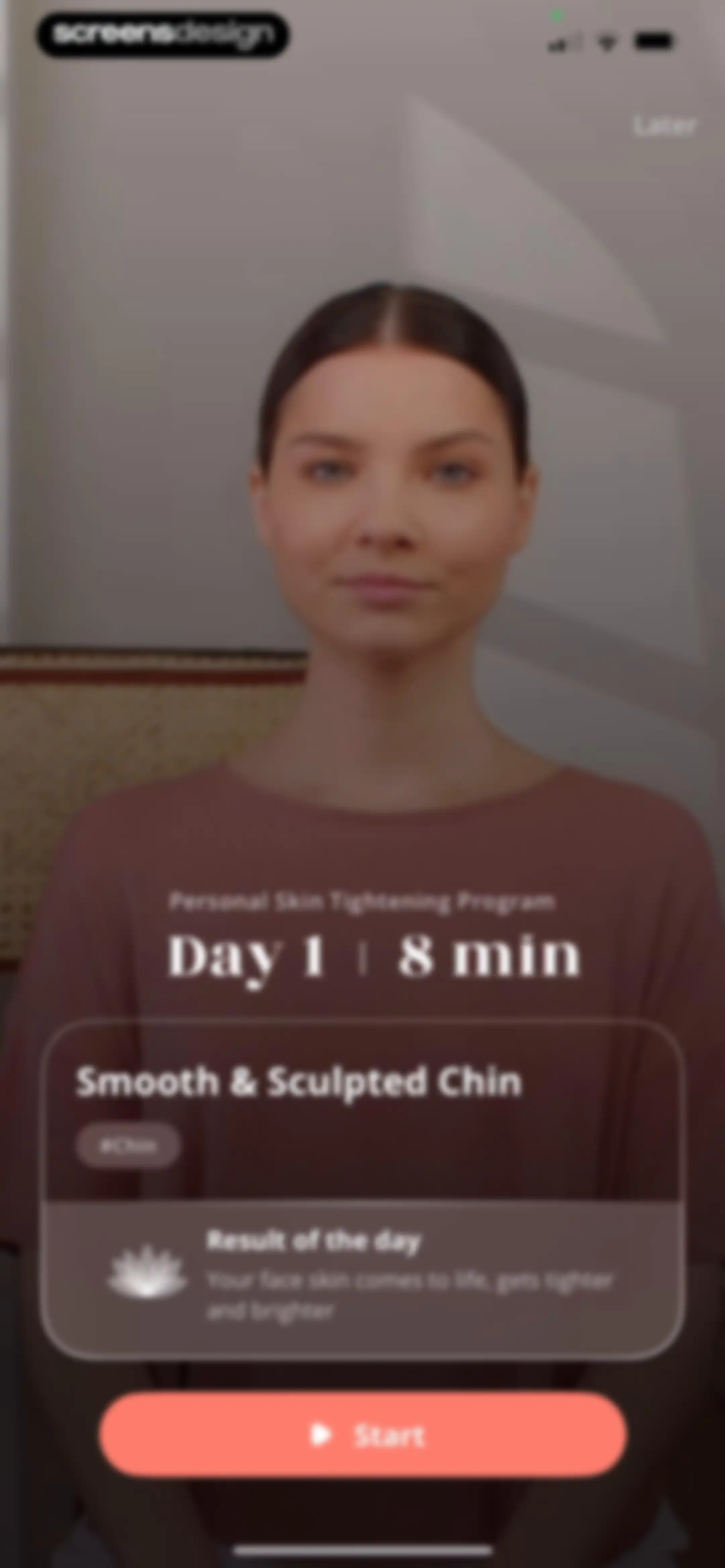 Luvly: Face Yoga Exercises screen 58