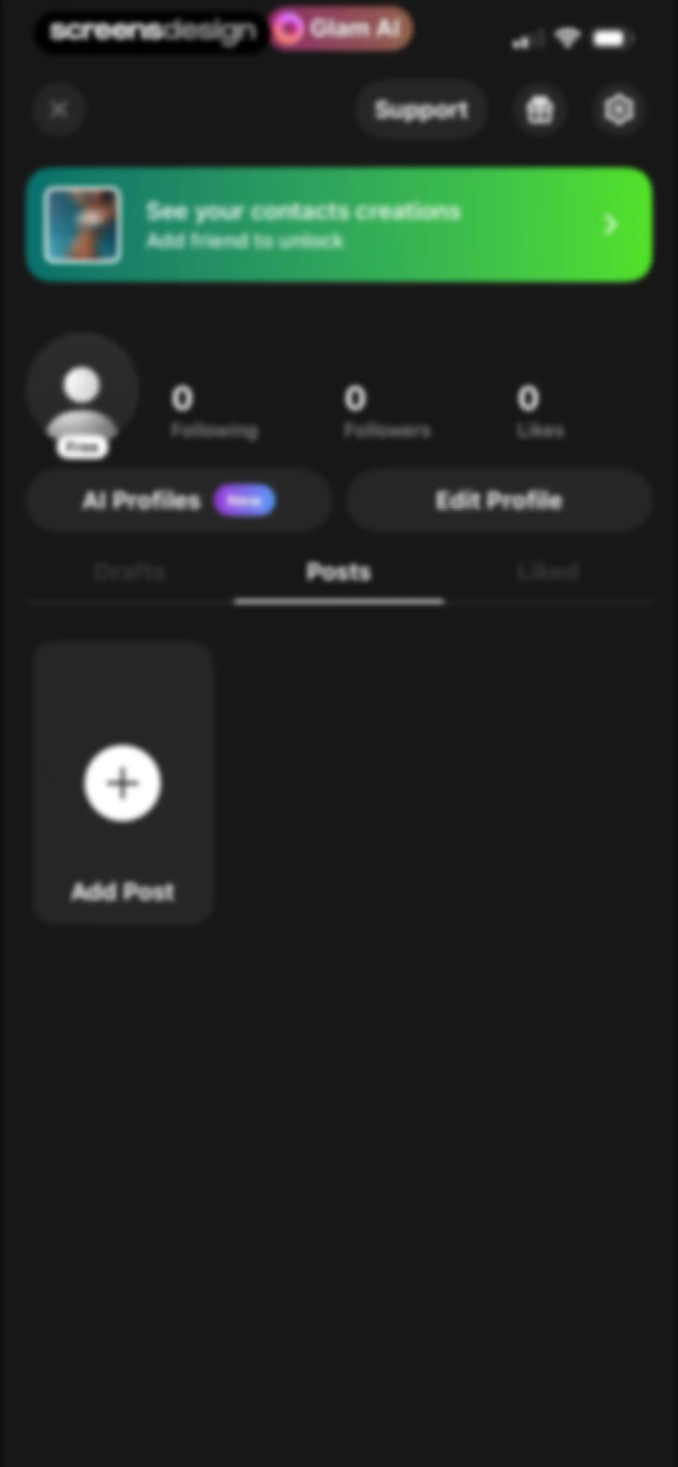 Glam AI: Video & Photo Editor screen 109
