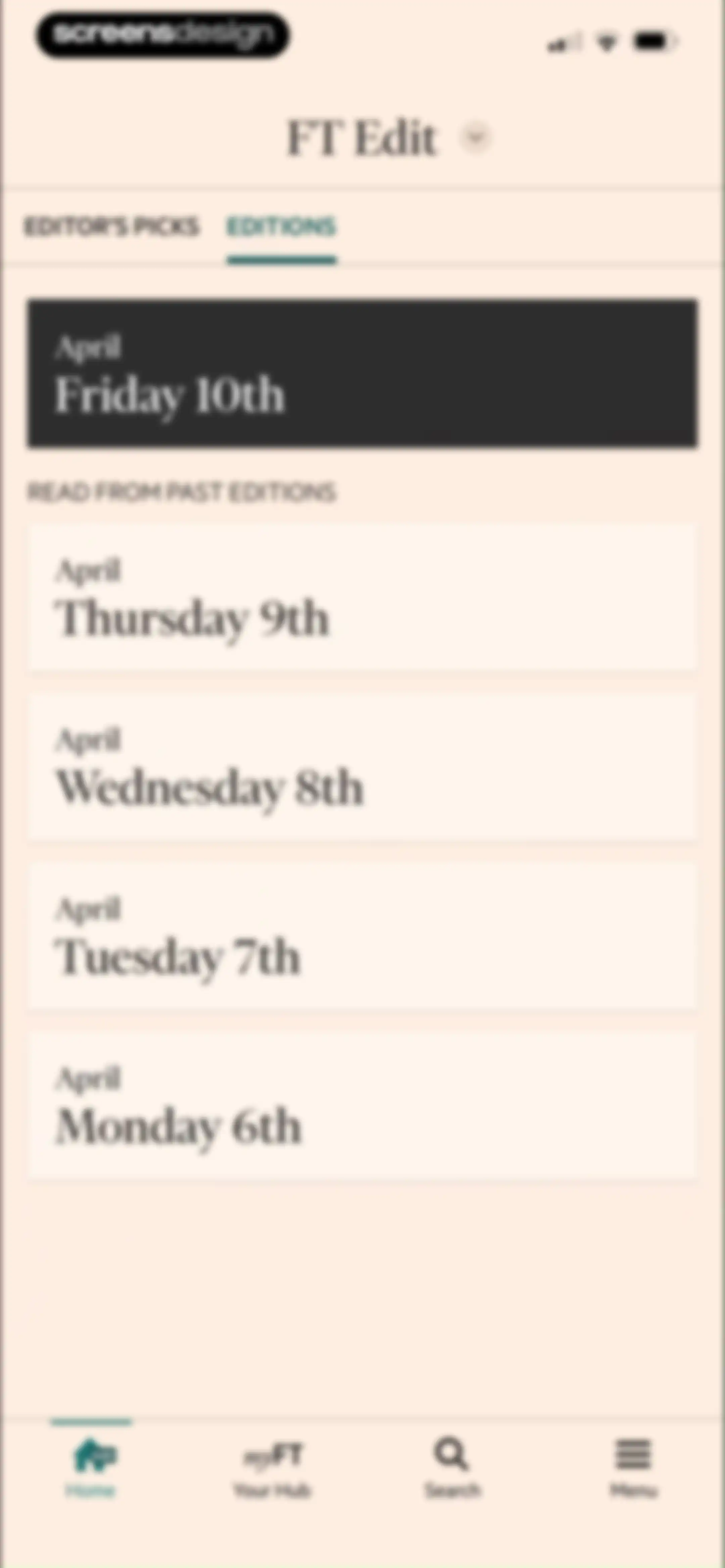 Financial Times: Business News screen 91
