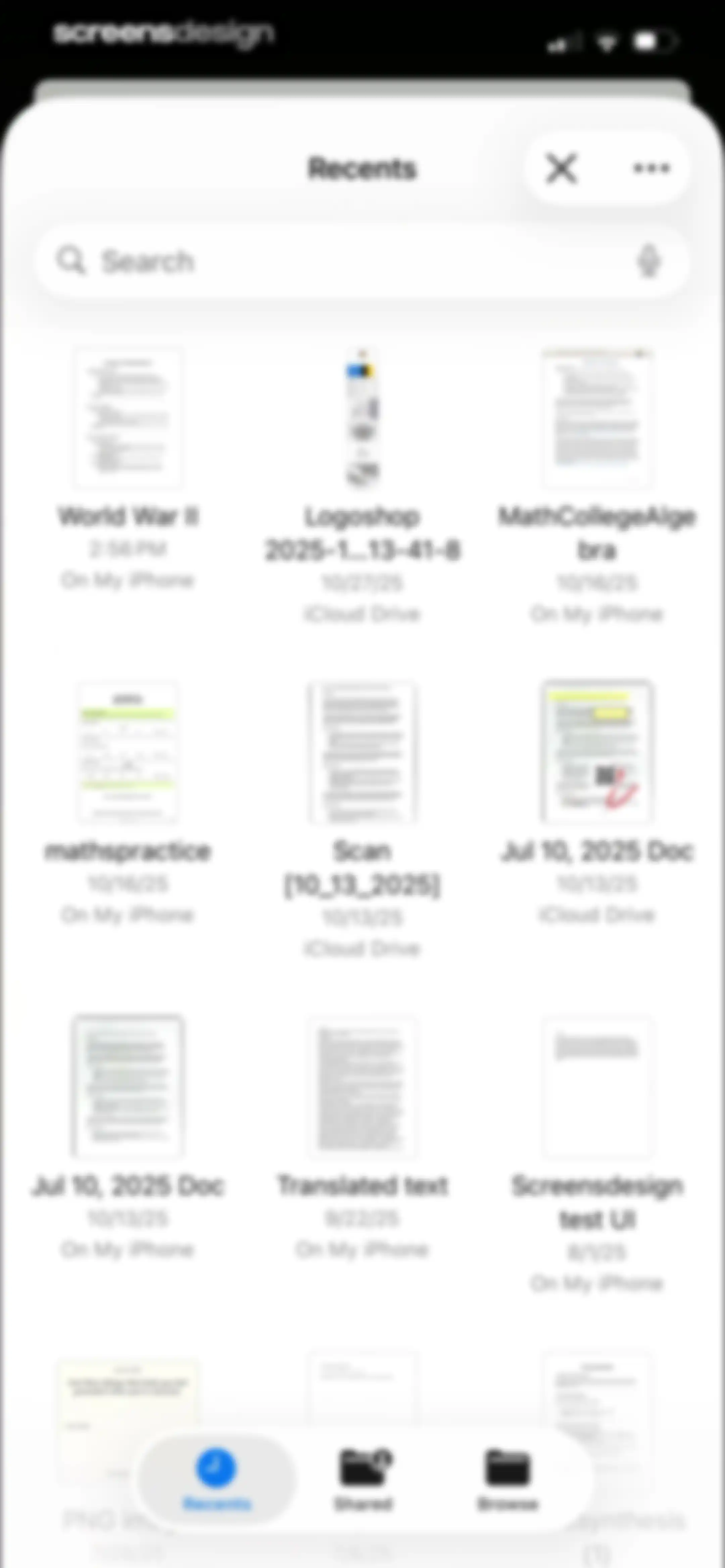 Forma: PDF Document Editor screen 95
