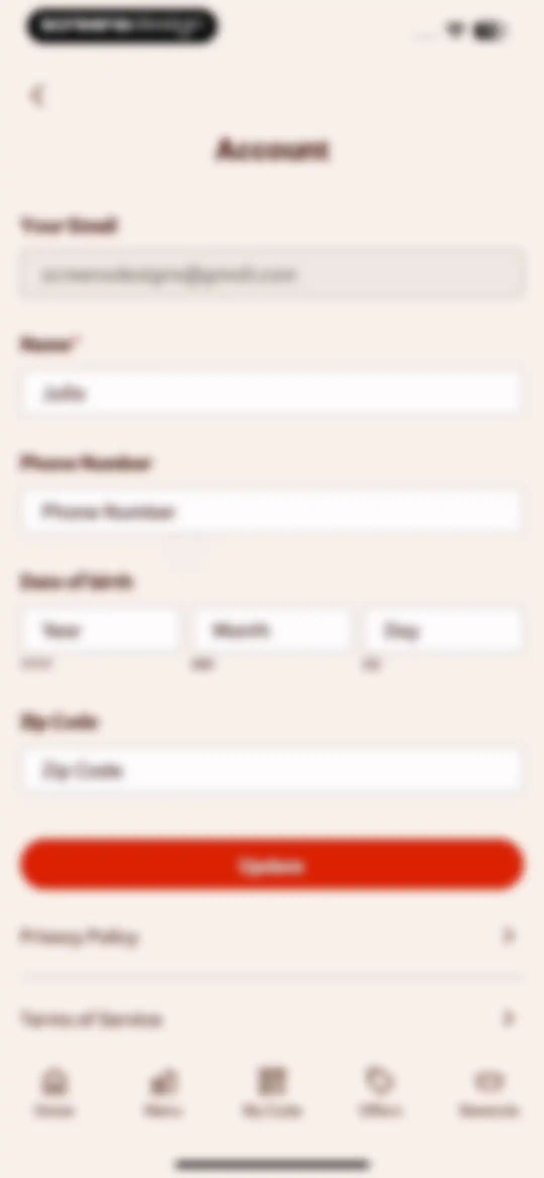 BURGER KING® App screen 85