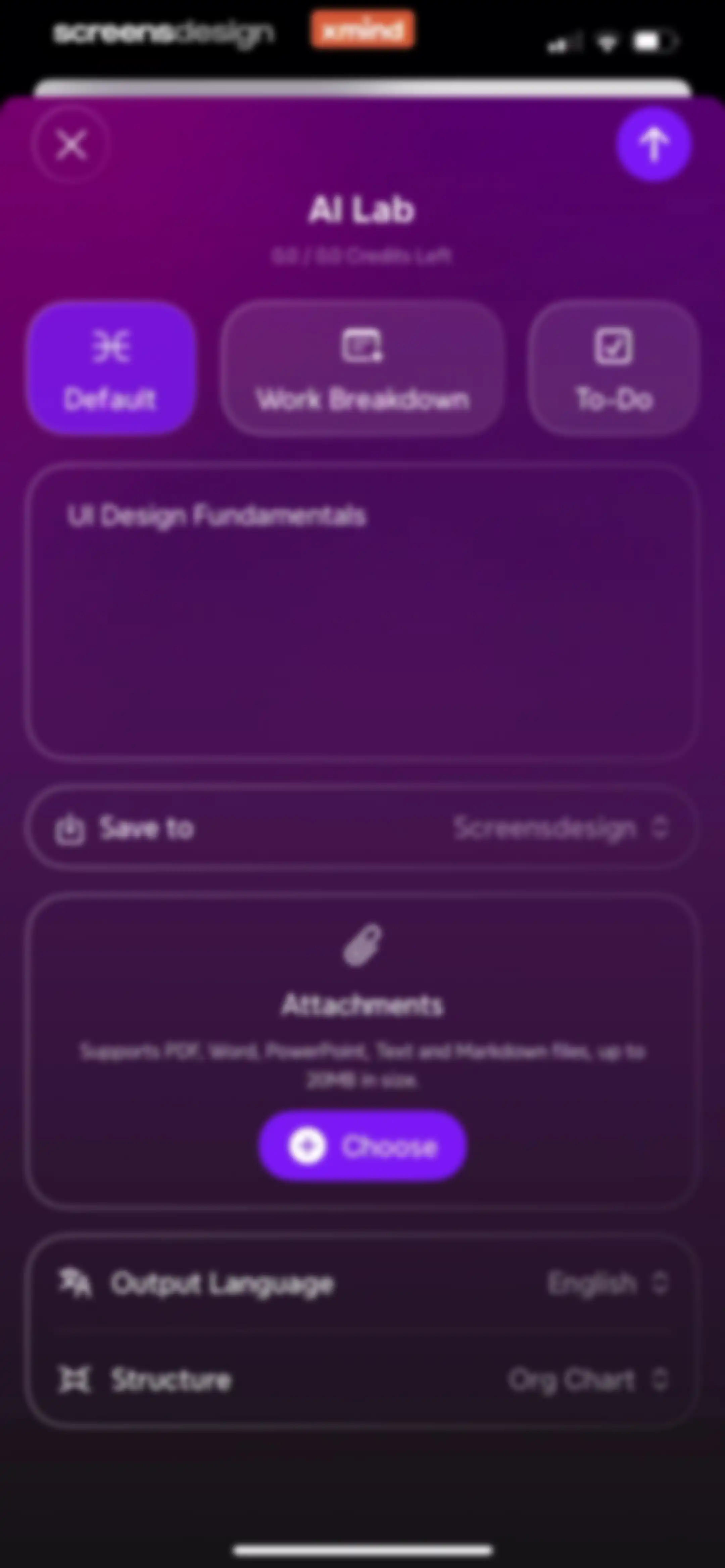 Xmind: AI Mind Map, Brainstorm screen 106
