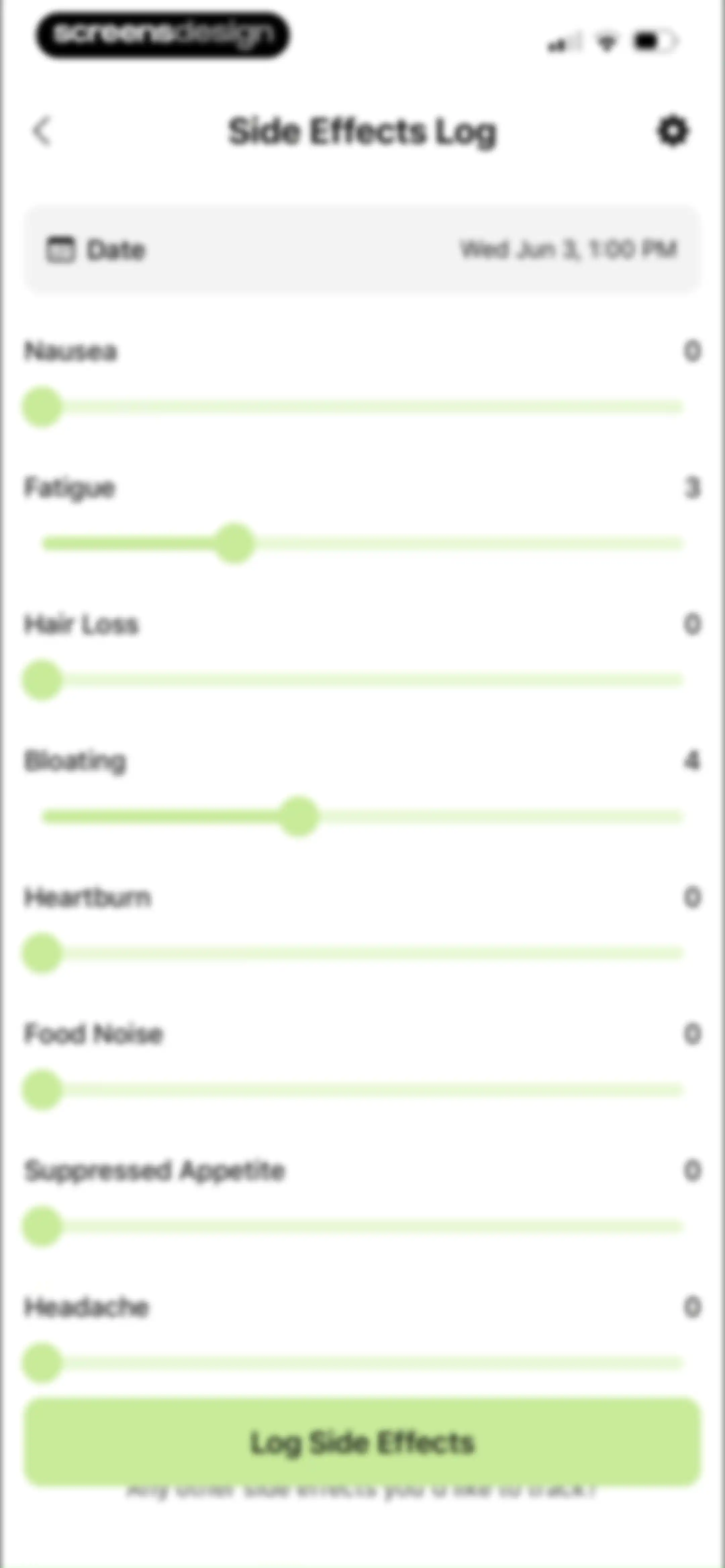 MeAgain: GLP-1 Tracker App screen 81