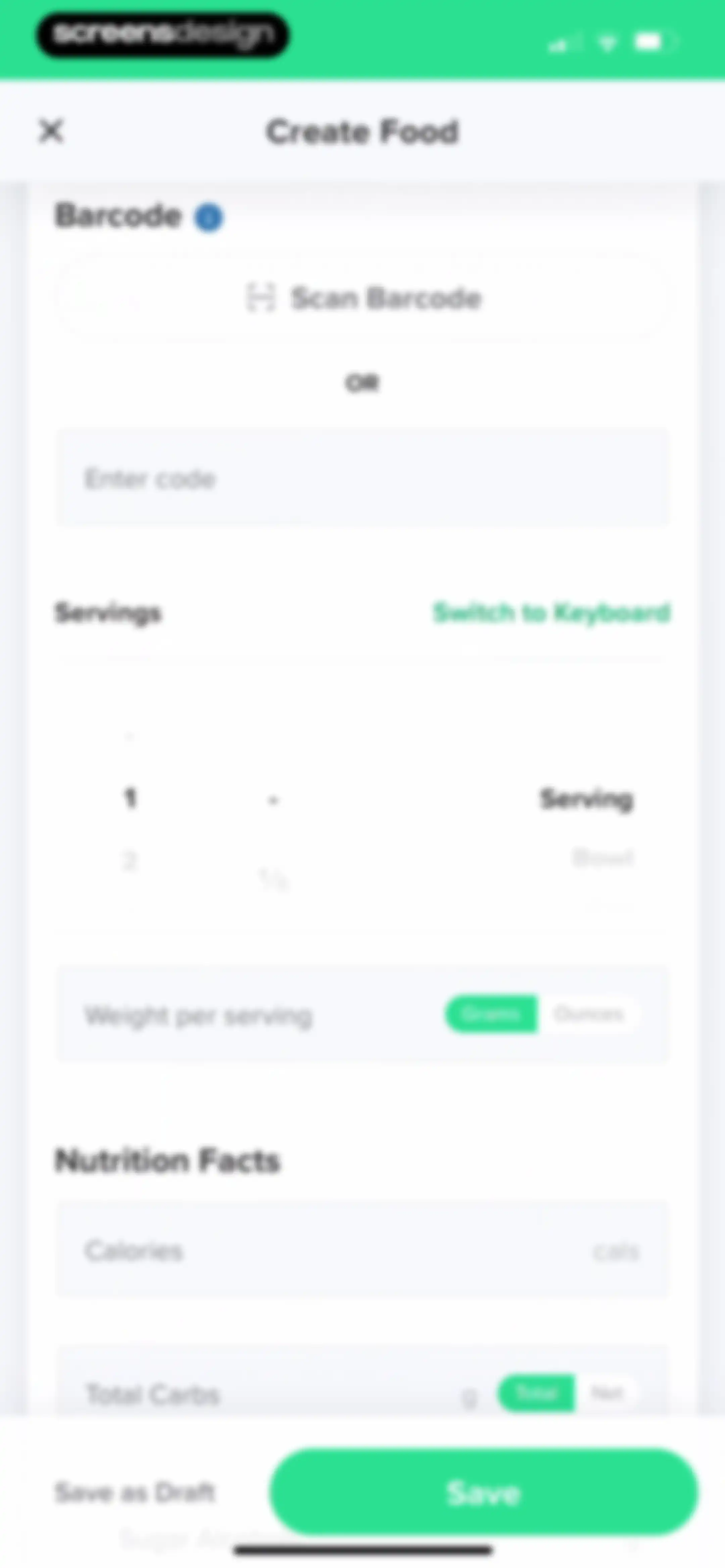 Carb Manager: Keto & Macro Log screen 104