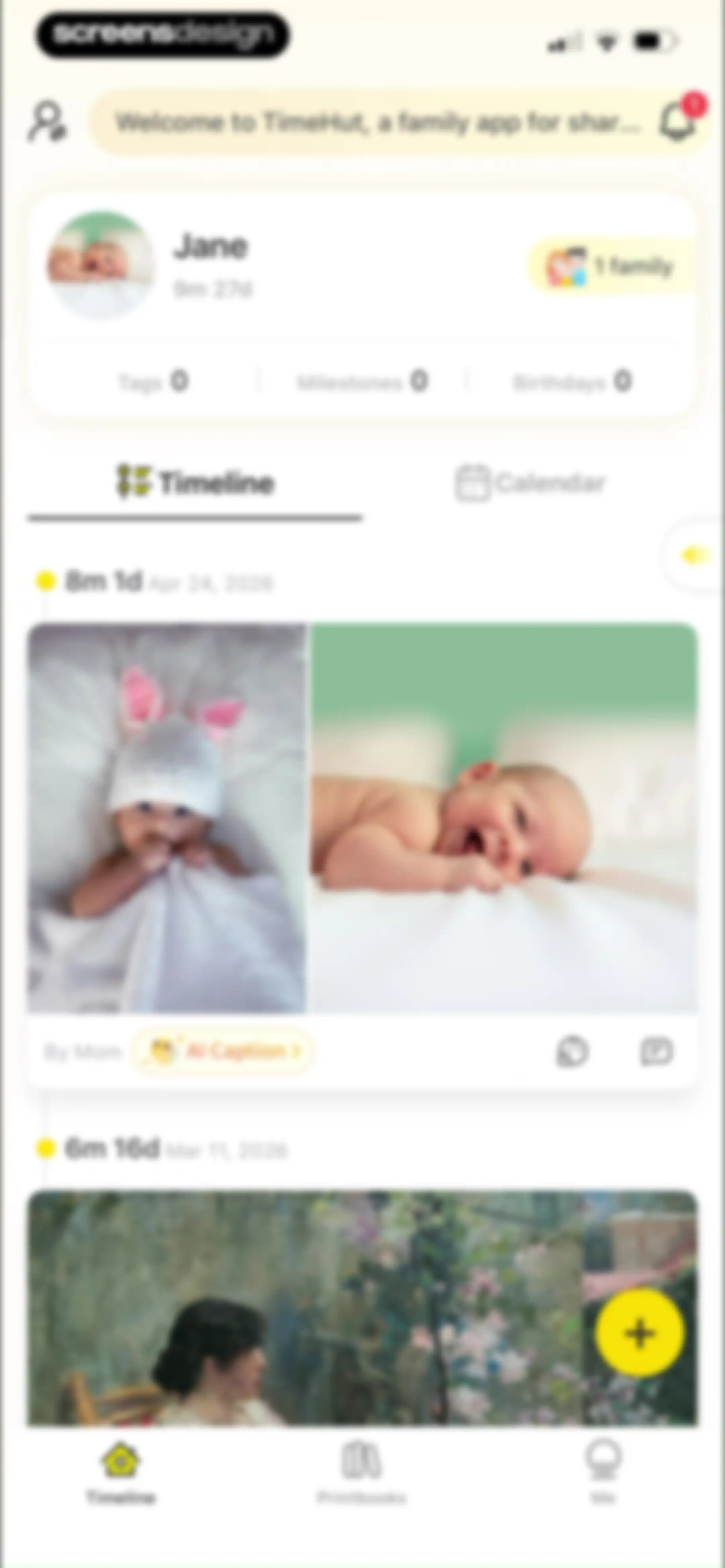 TimeHut - Baby Album screen 16