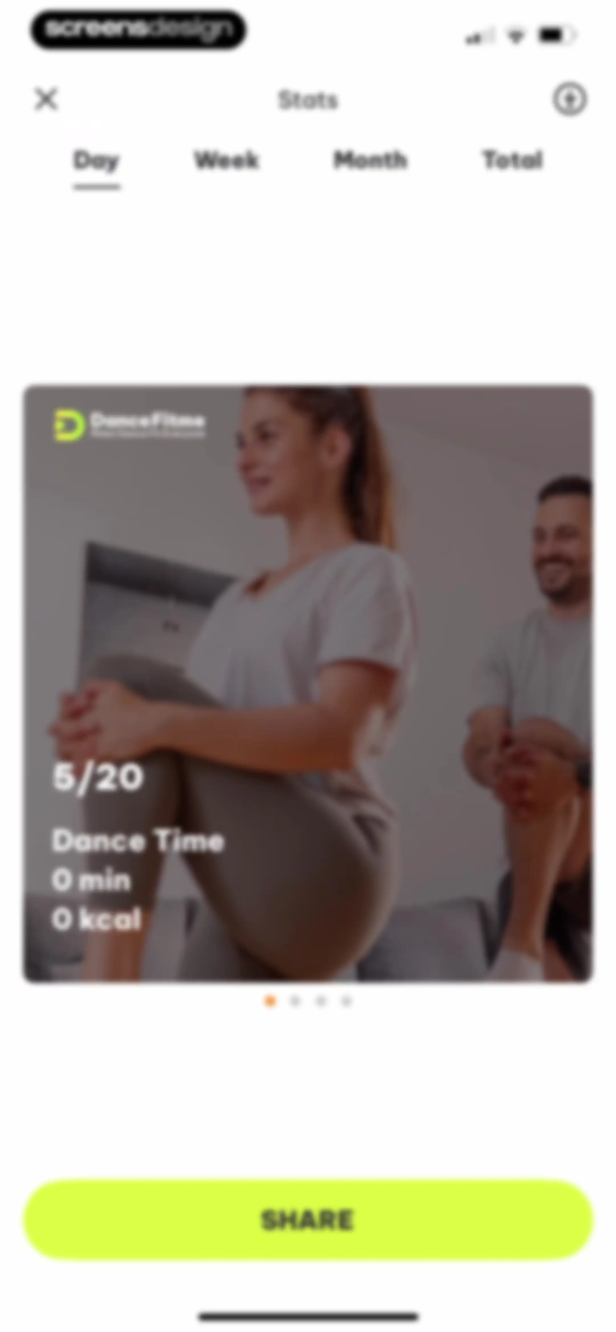 Dancefitme: Fun weight loss screen 121