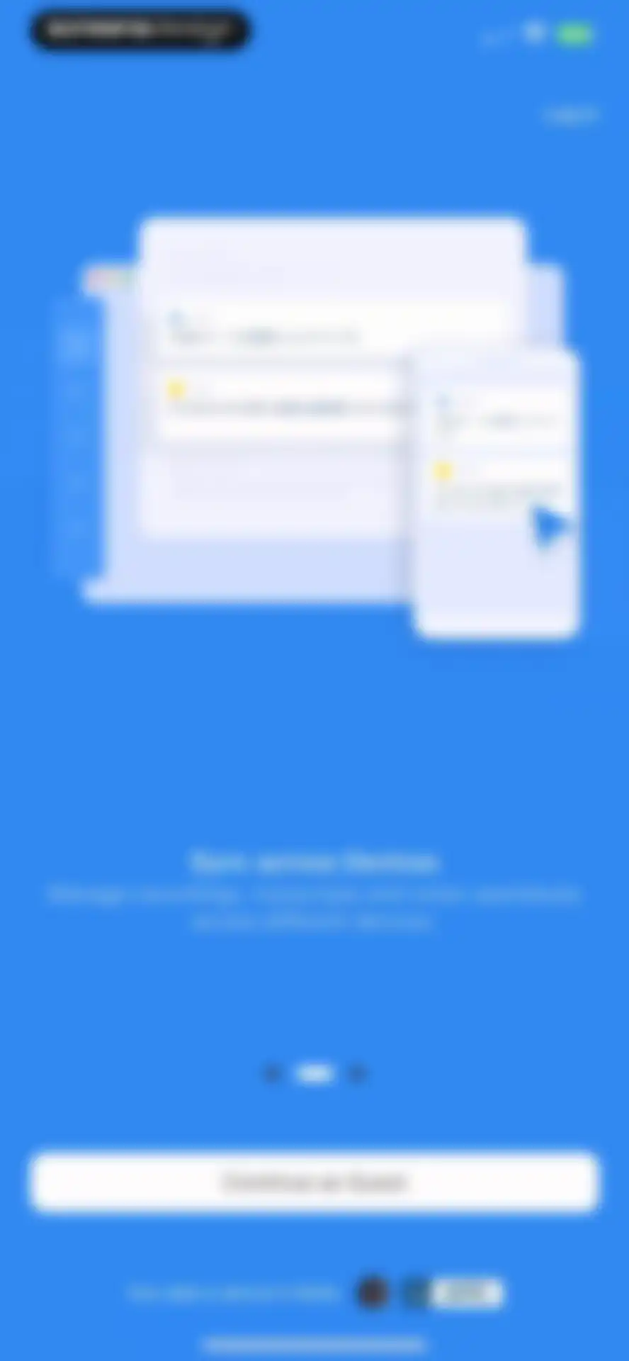 Notta Transcribe Voice to Text screen 4