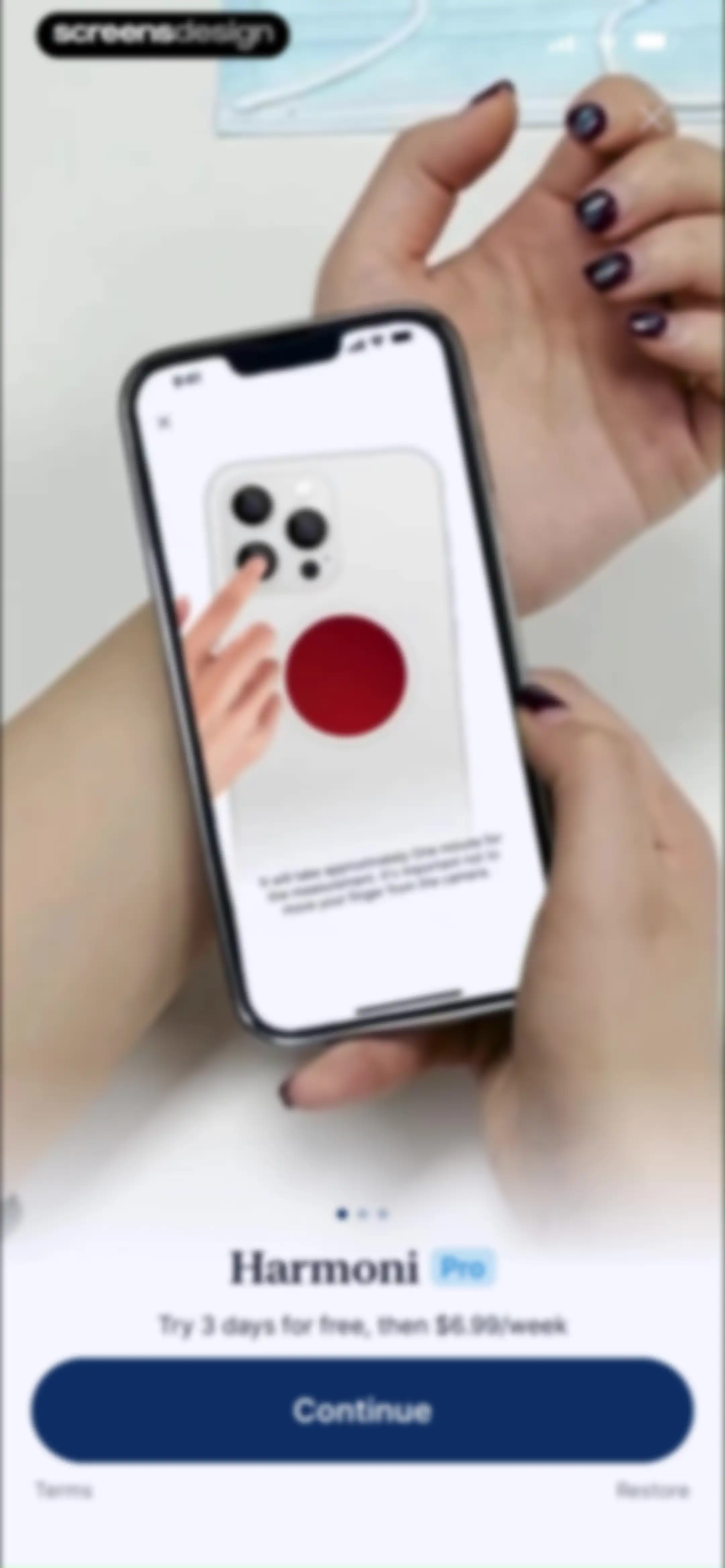 Harmoni - Health & Sleep screen 3