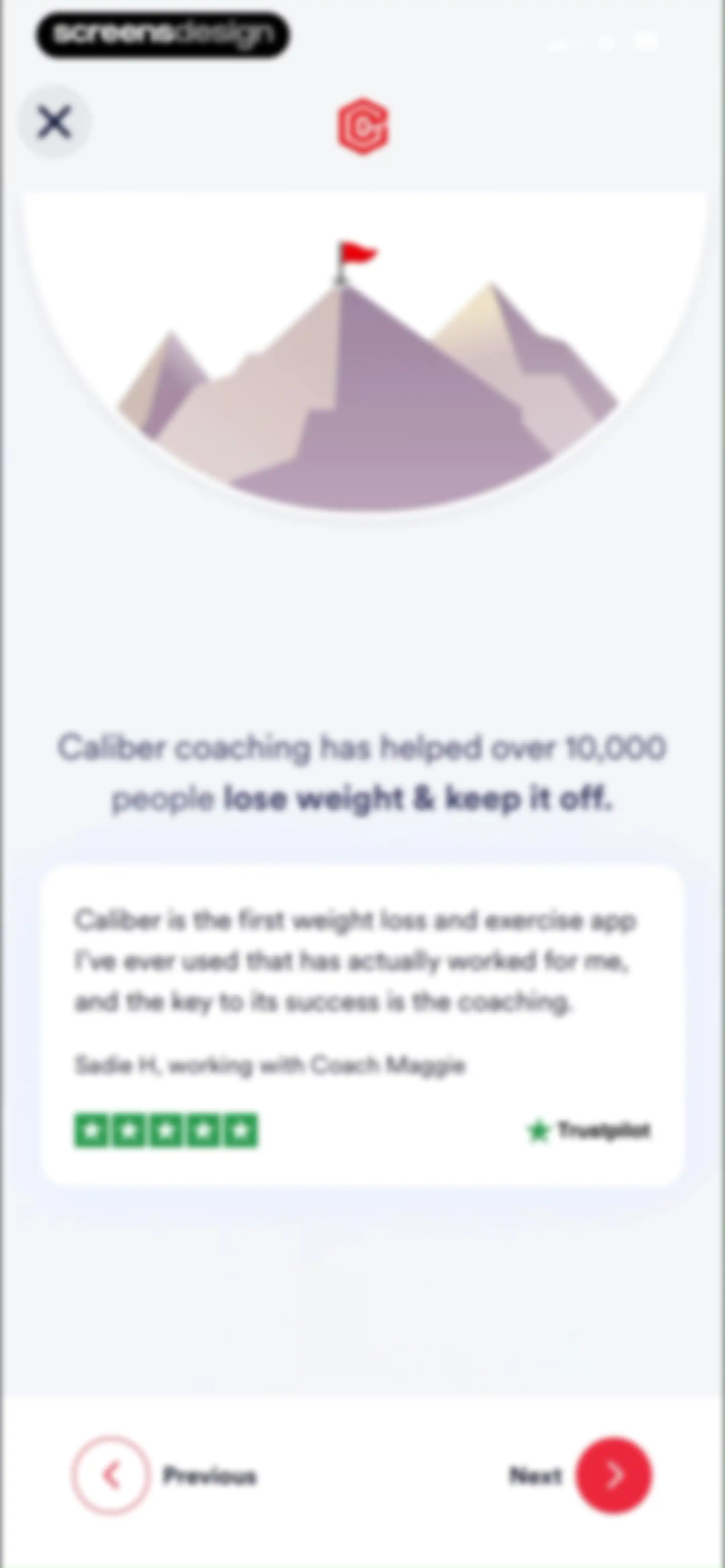 Caliber: Strength Training screen 95
