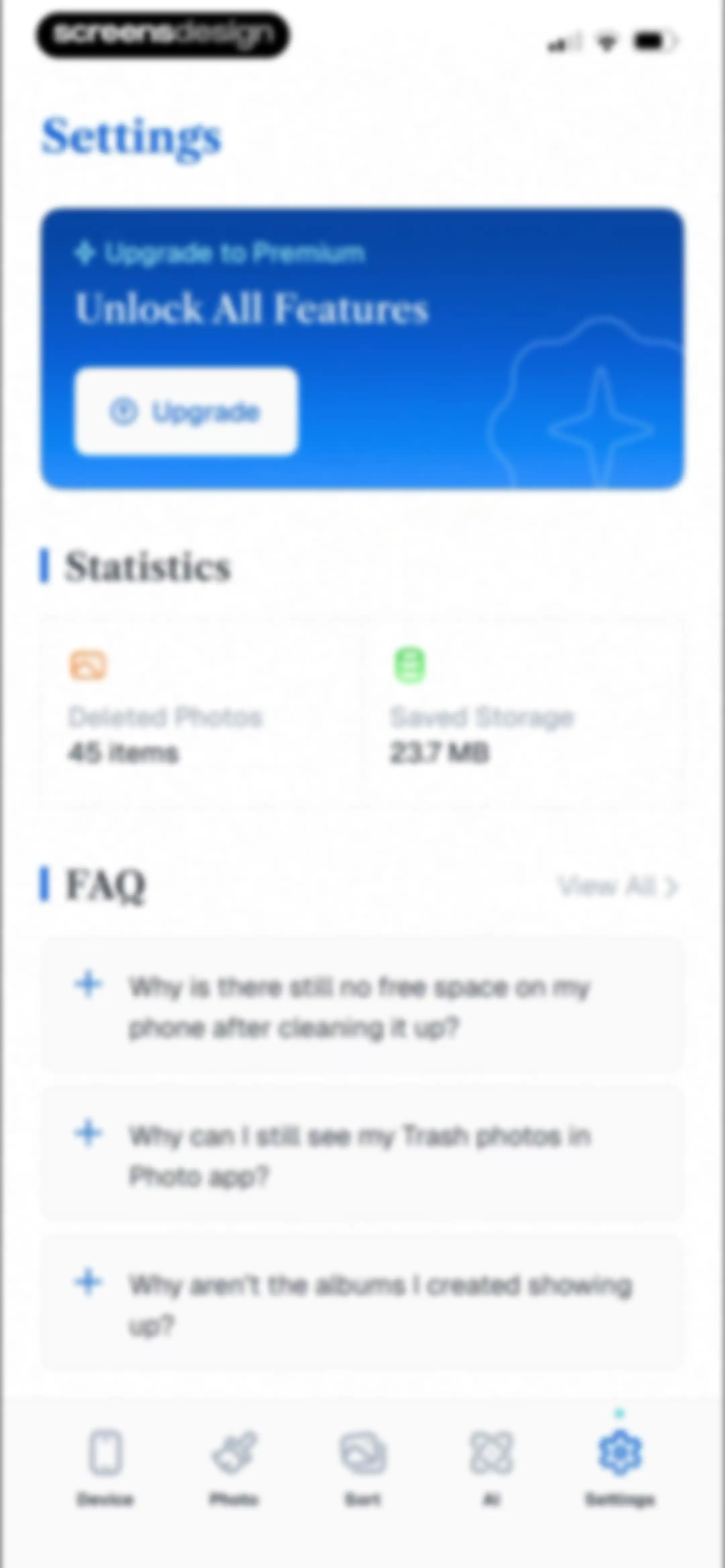 True Cleaner - Cleanup Storage screen 159