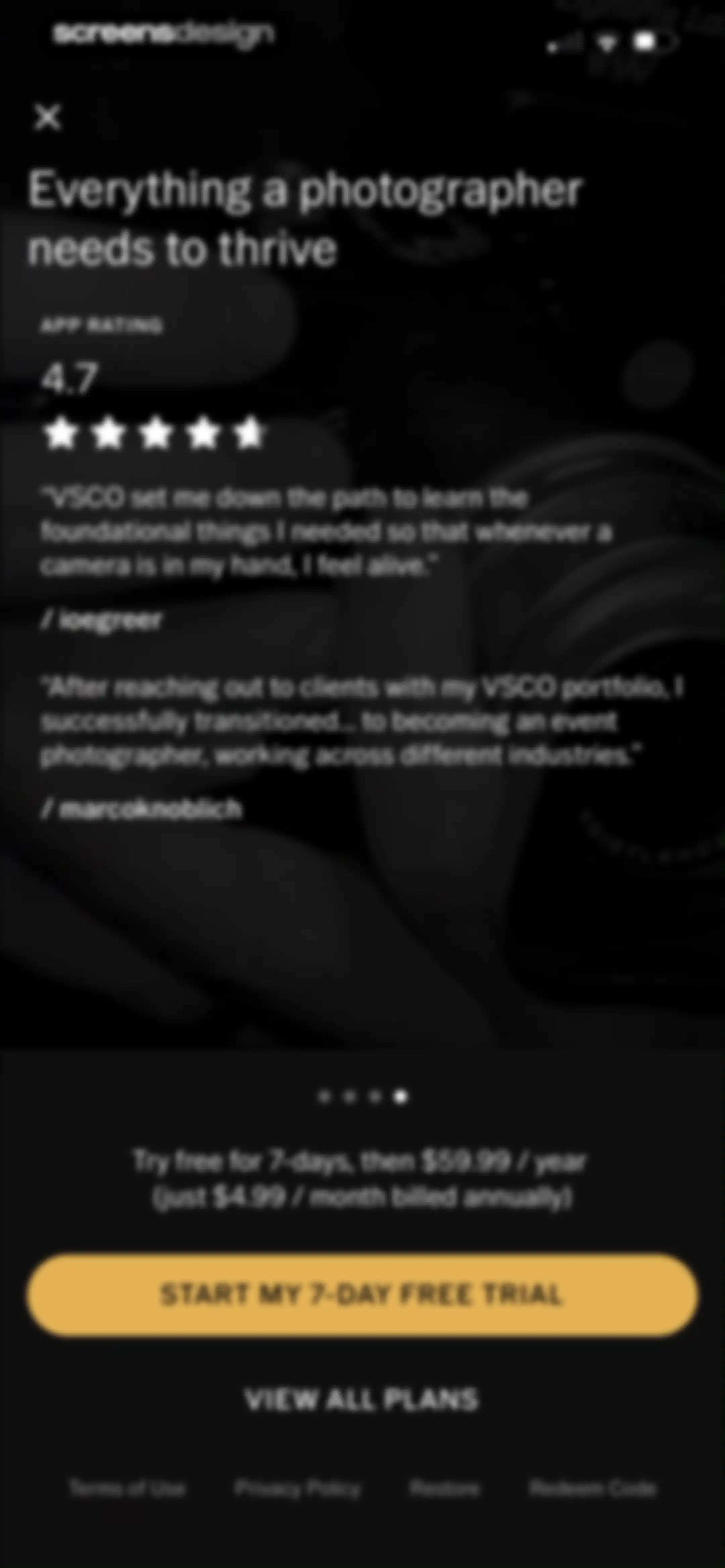 VSCO: Photo & Video Editor screen 9
