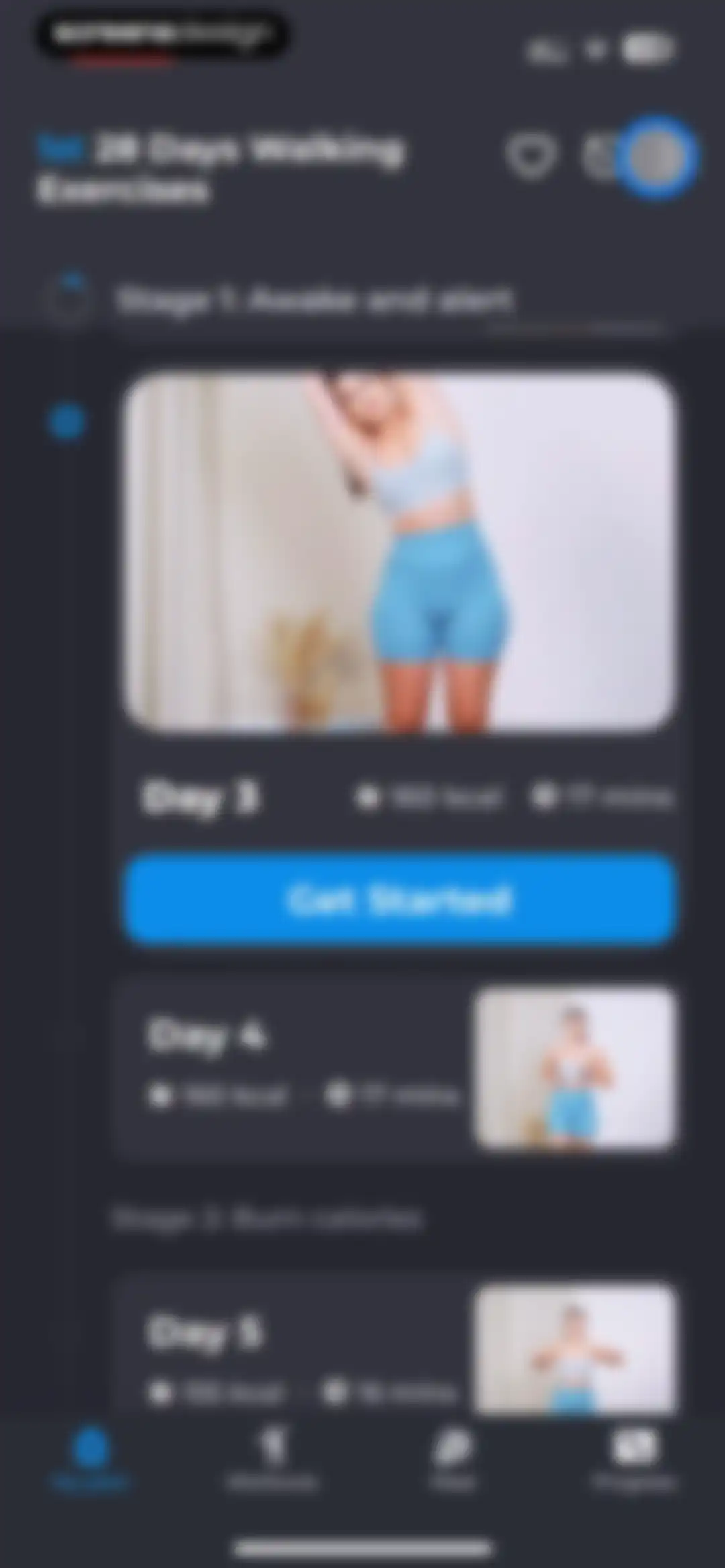 Workout Planner MuscleFit screen 56