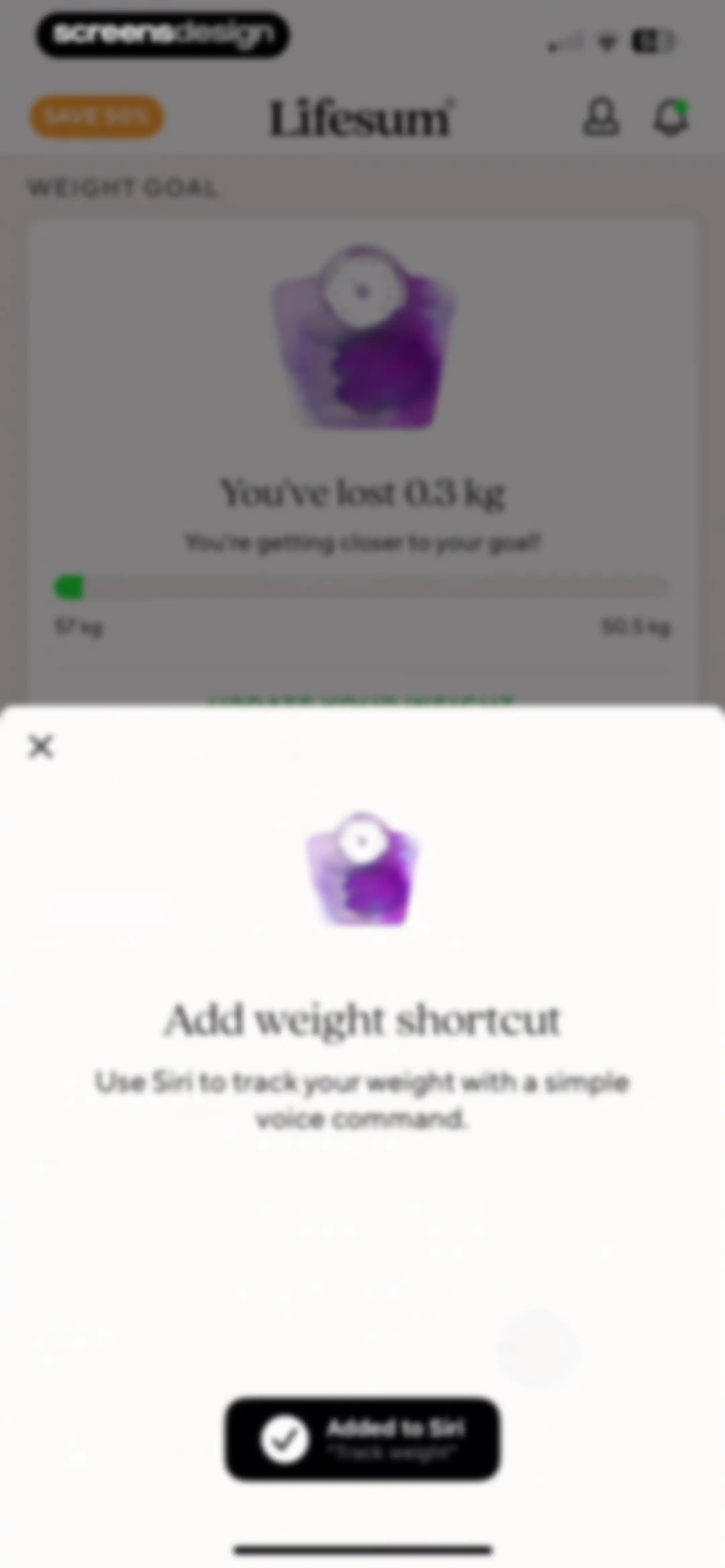 Lifesum: AI Calorie Counter screen 96