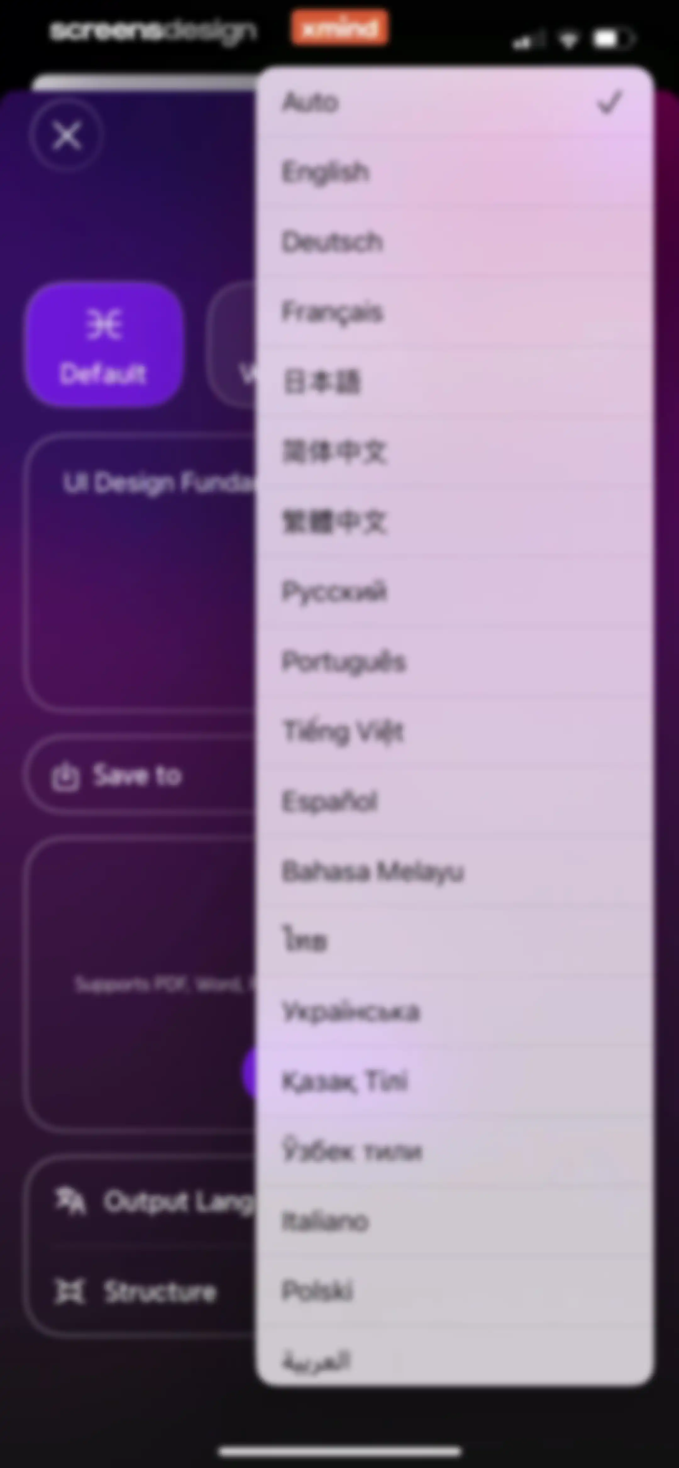 Xmind: AI Mind Map, Brainstorm screen 104