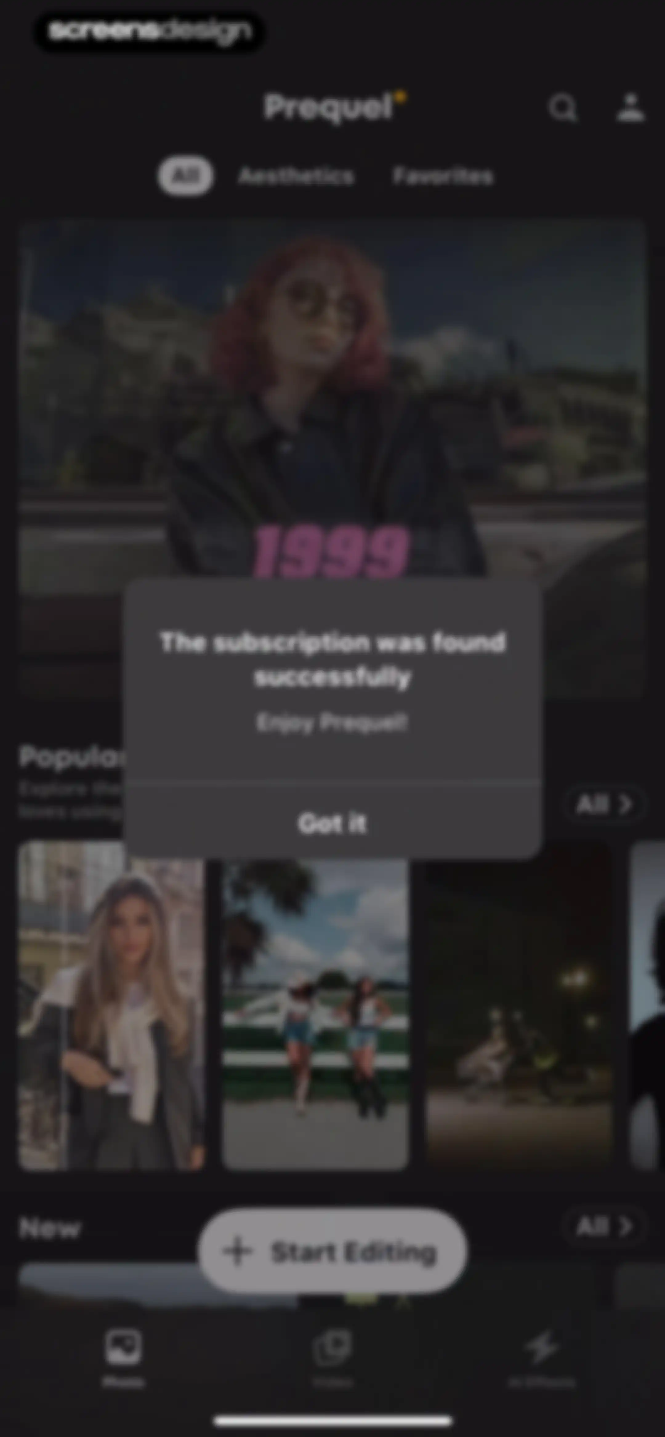 Prequel: Photo & Video Editor screen 36