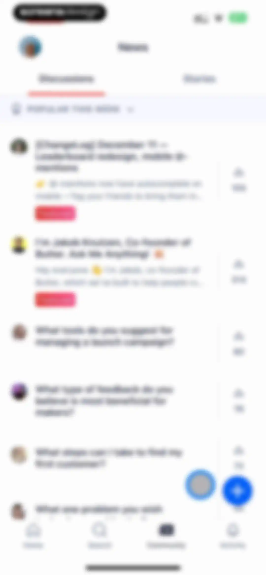 Product Hunt screen 83
