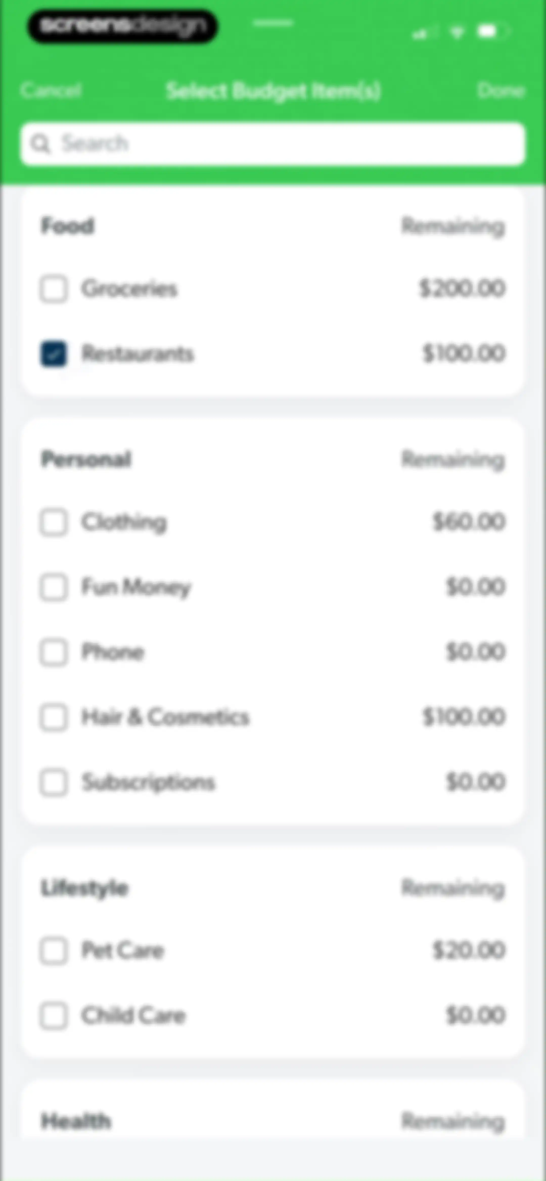 EveryDollar: Budget Management screen 72