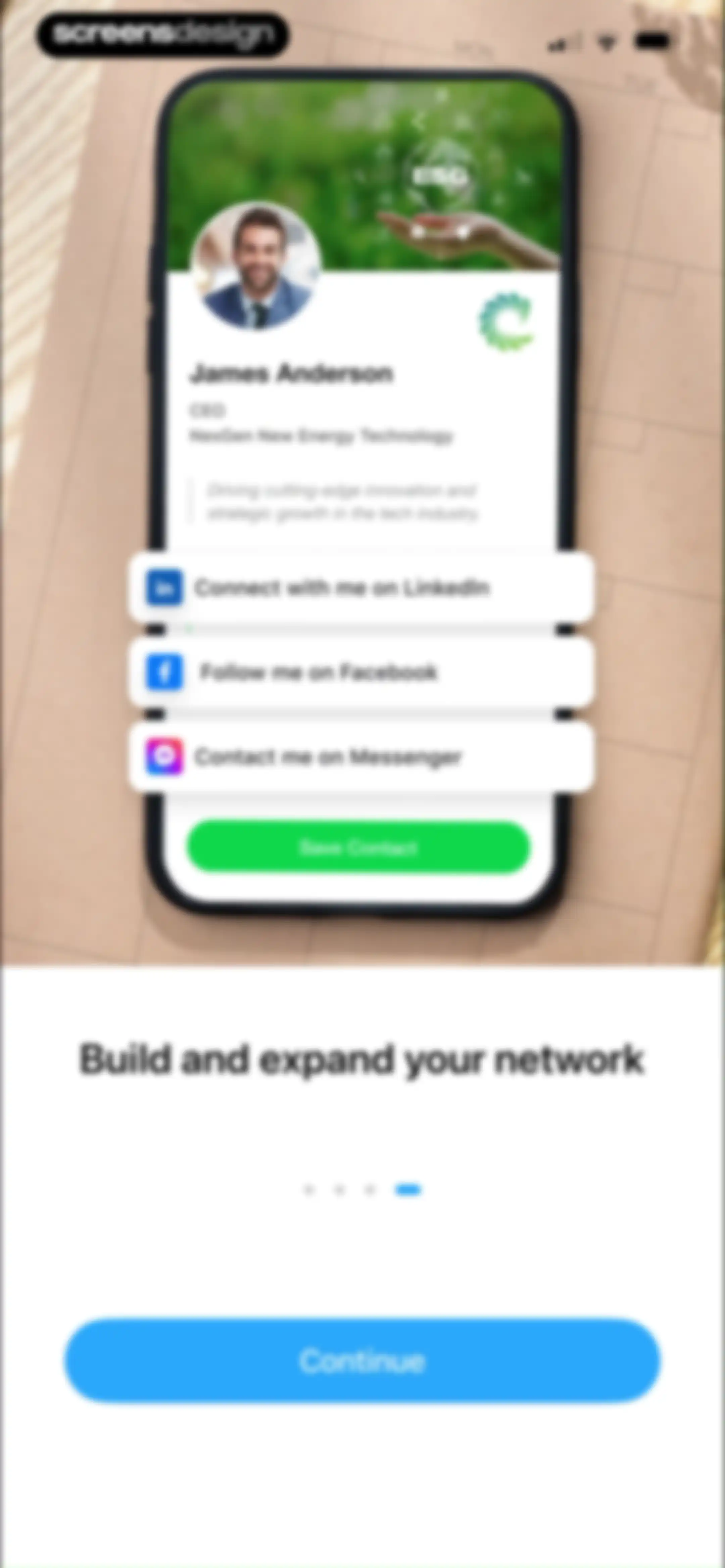 CamCard AI Business Assistant screen 5