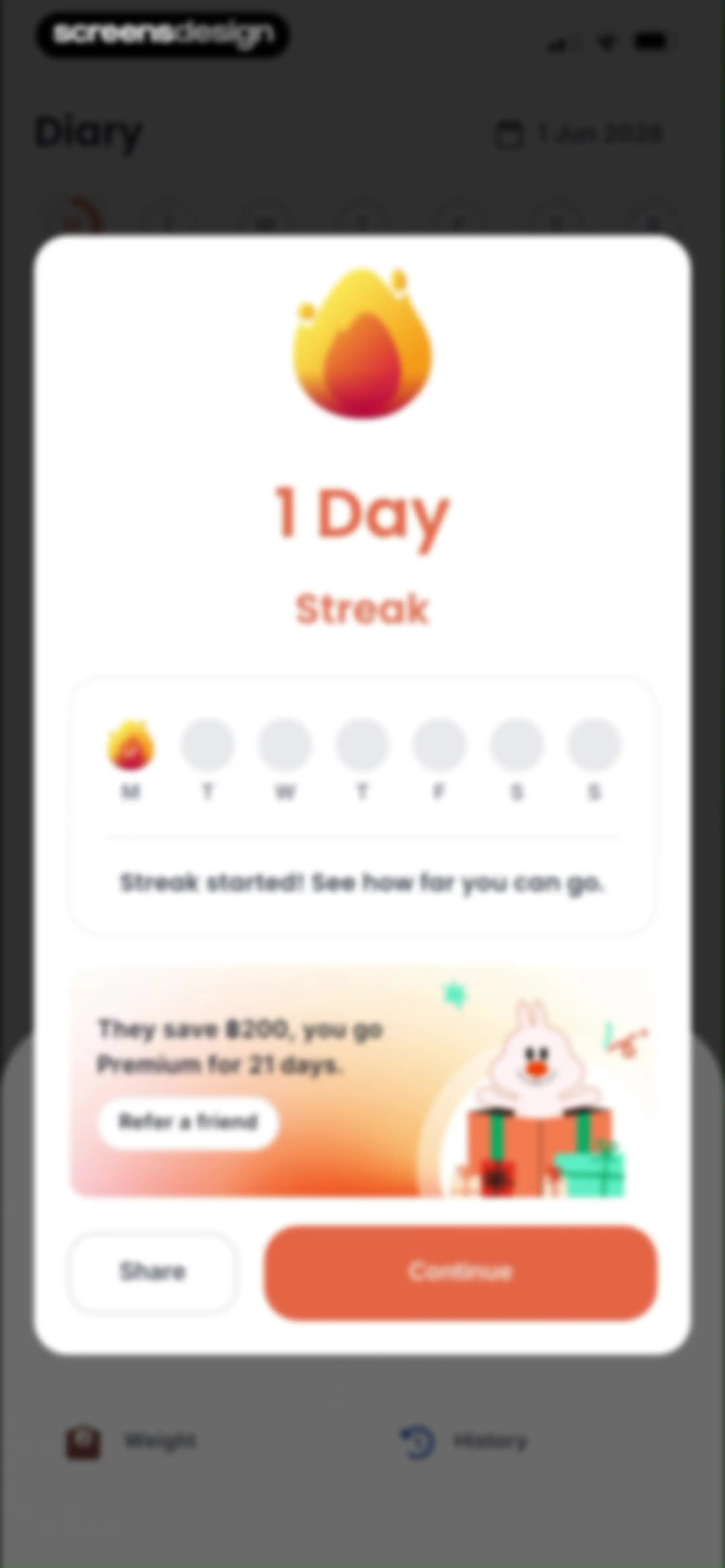 Kalguroo: AI Calorie Tracker screen 55