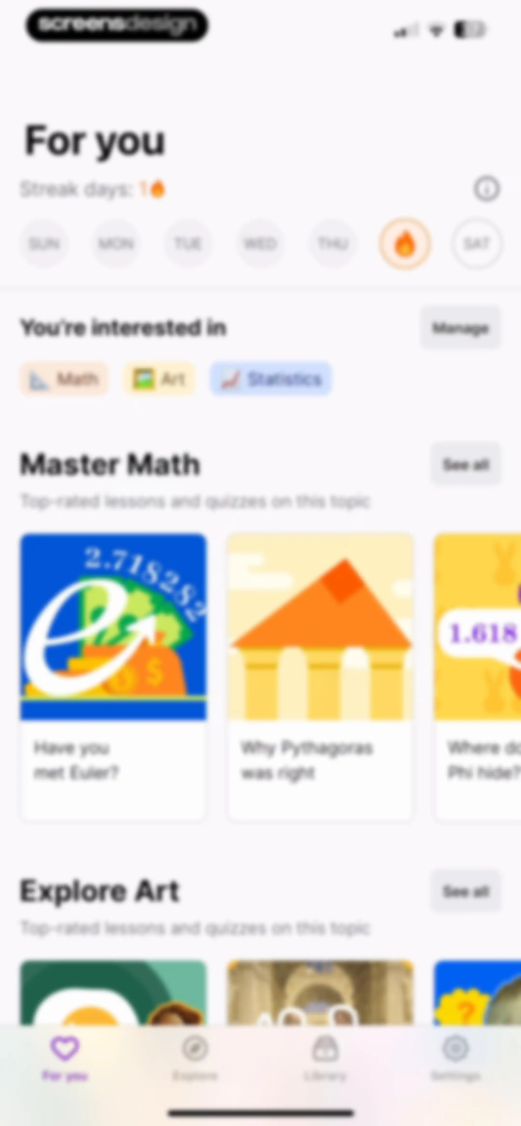 Nibble: Daily Learning & Quiz screen 85