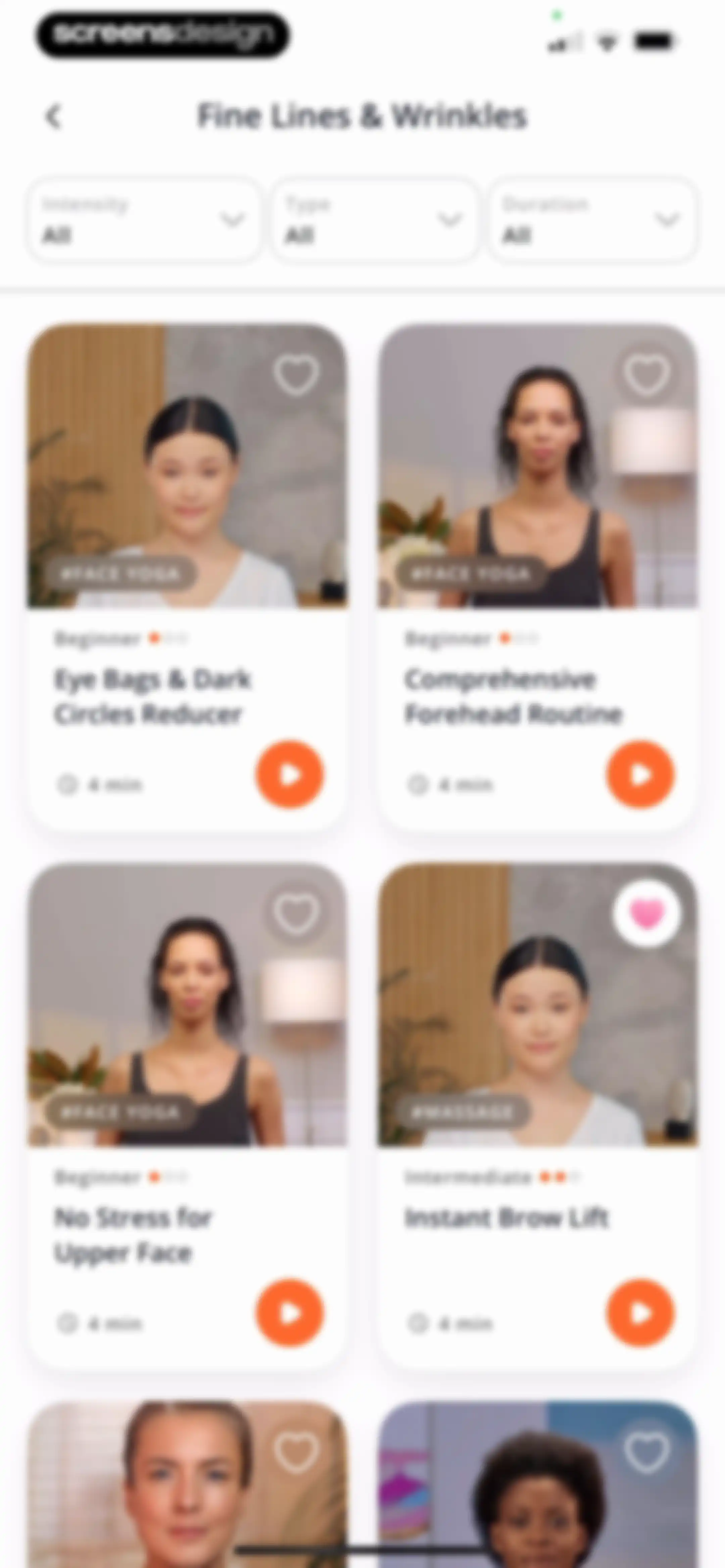 Luvly: Face Yoga Exercises screen 130