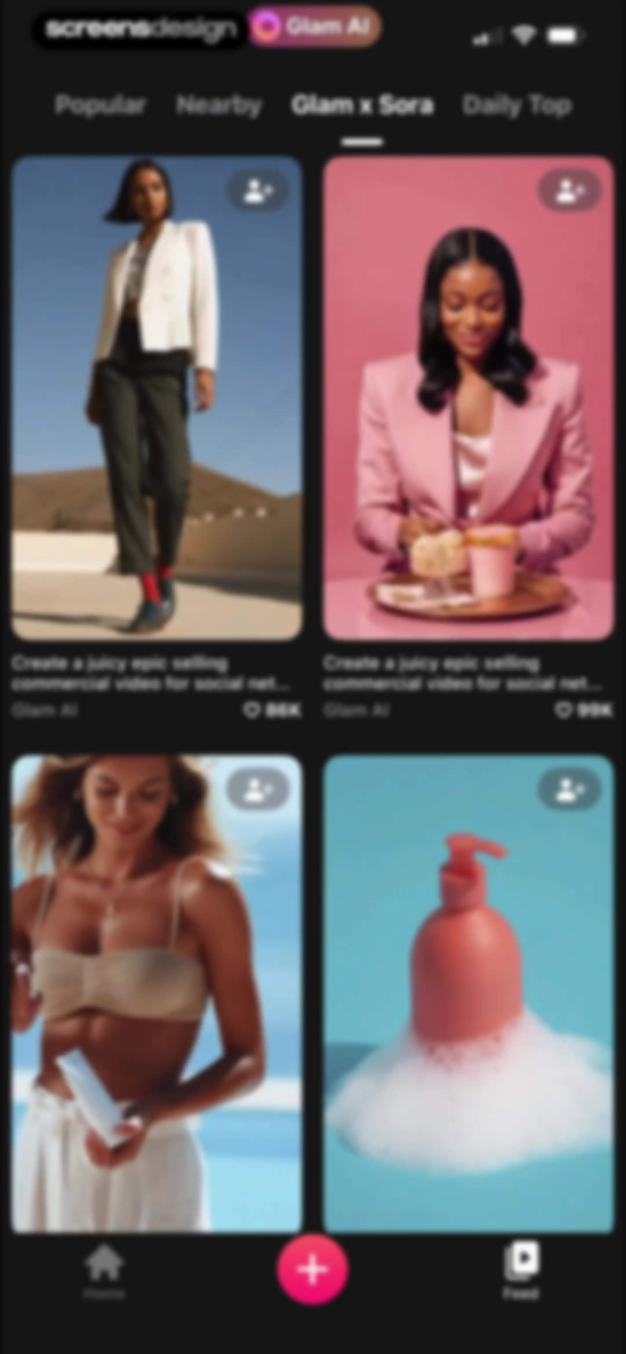 Glam AI: Video & Photo Editor screen 94
