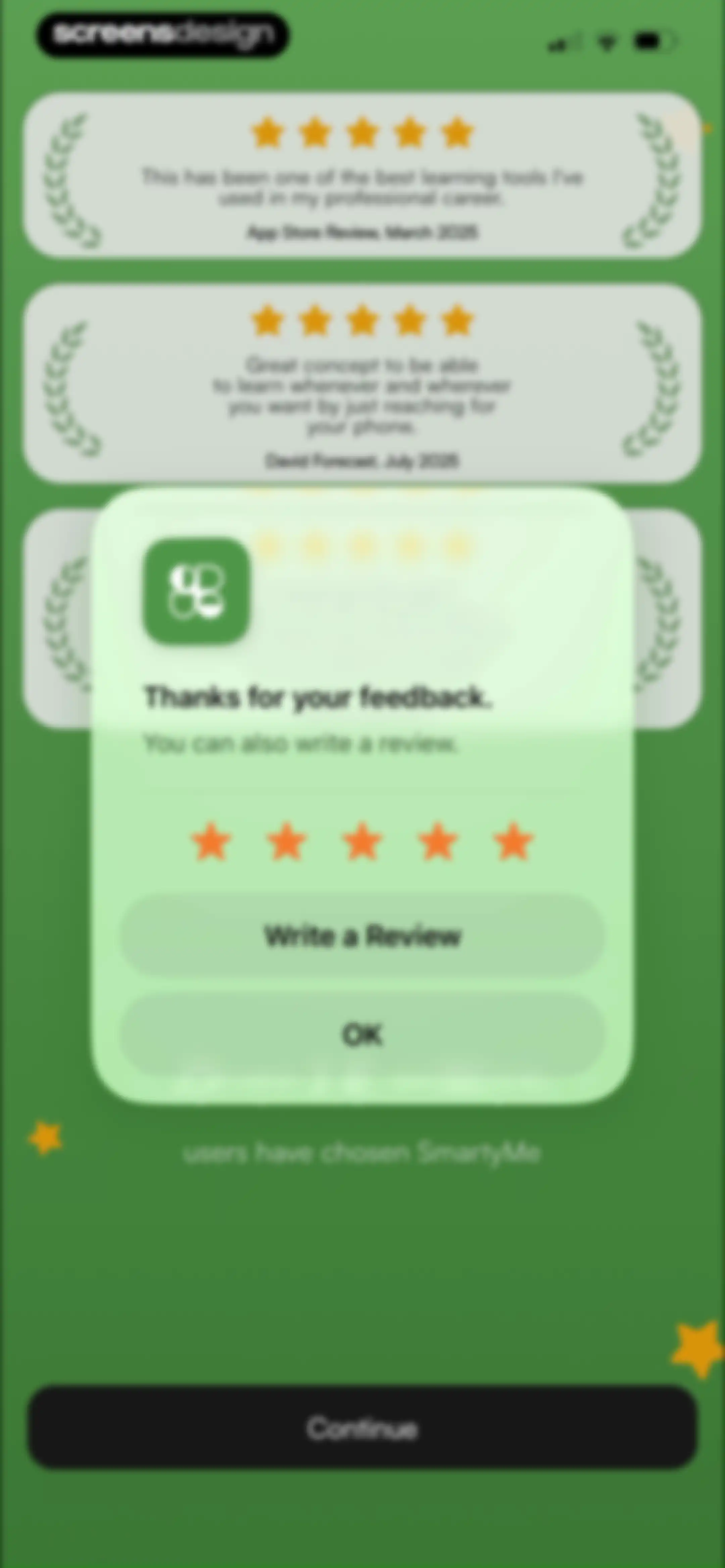 Micro Learning - SmartyMe screen 47