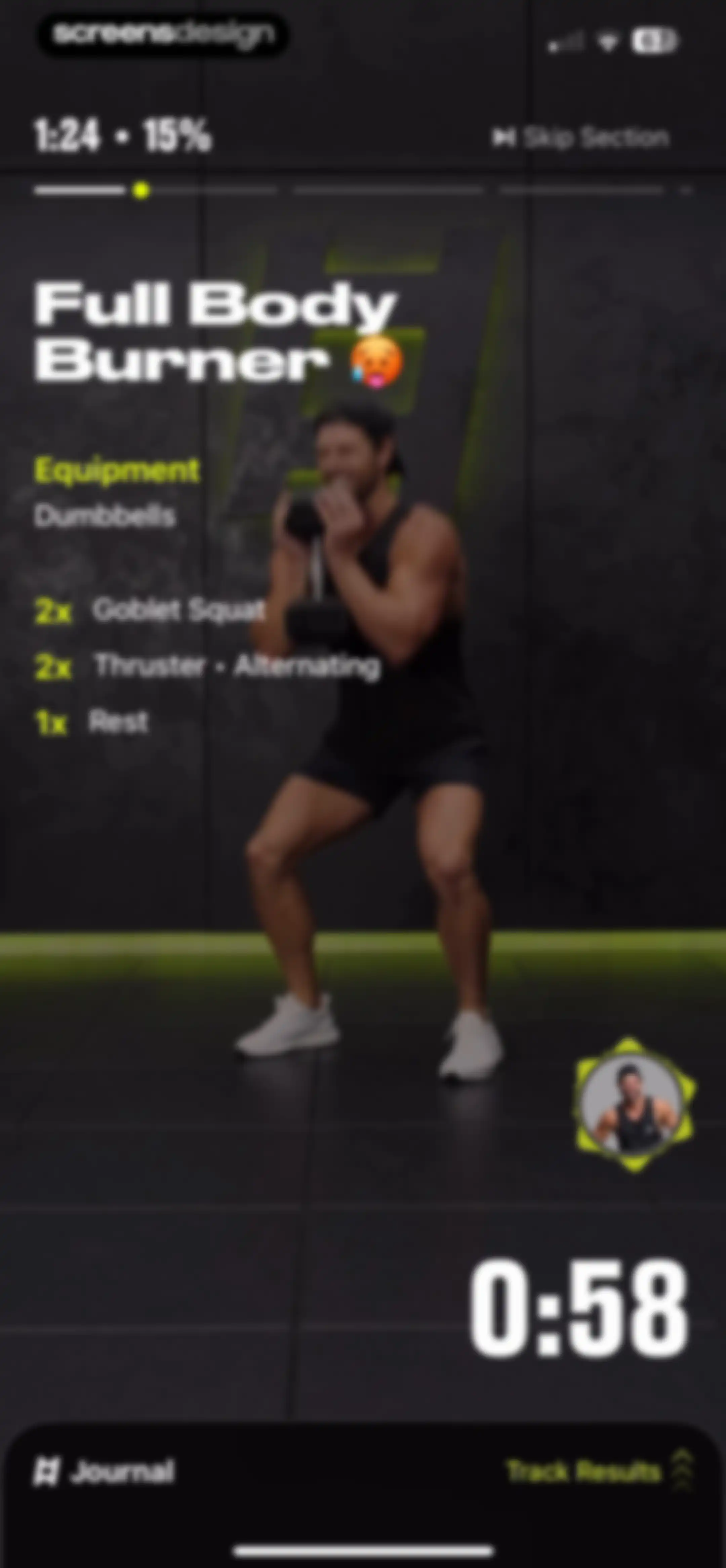 LADDER Strength Training Plans screen 47