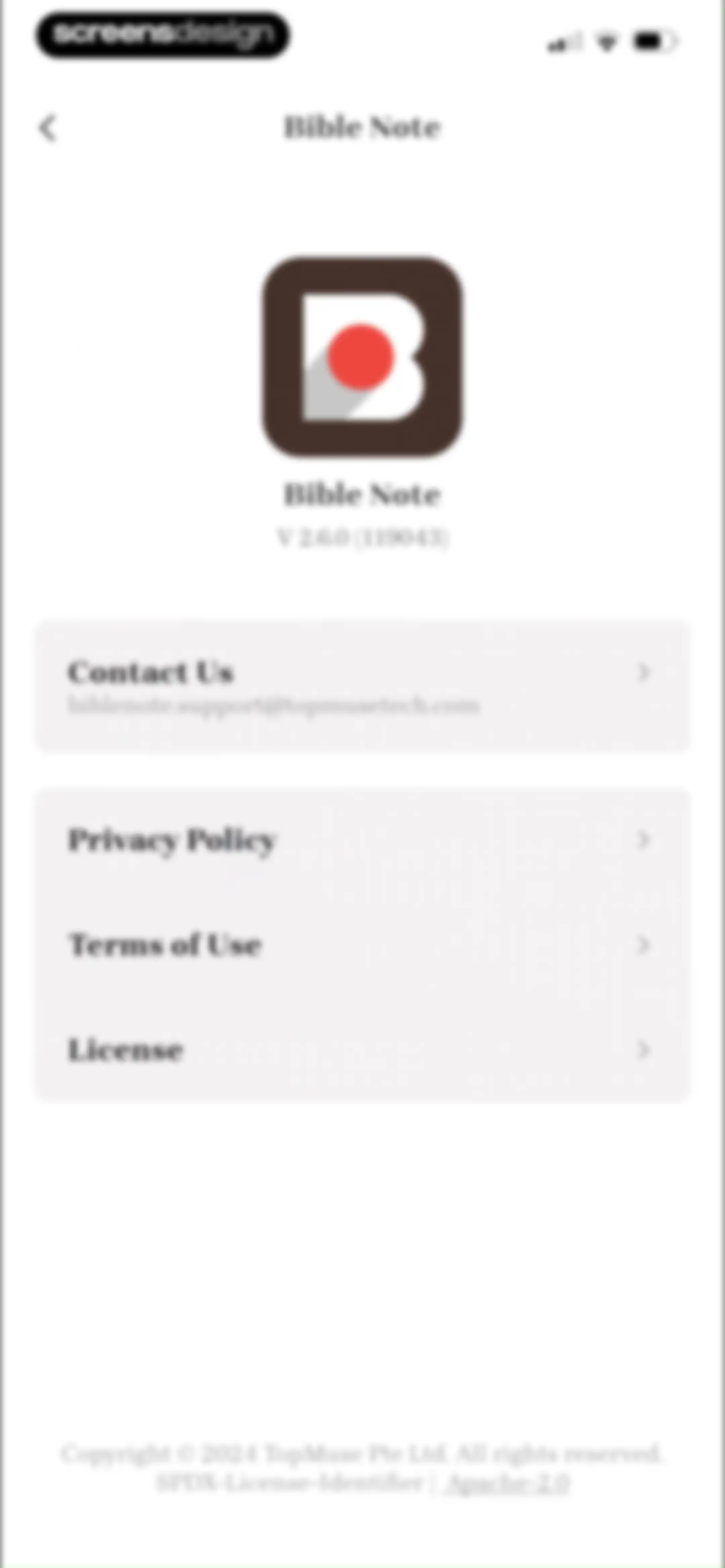 Bible Note: Sermon Notes screen 138