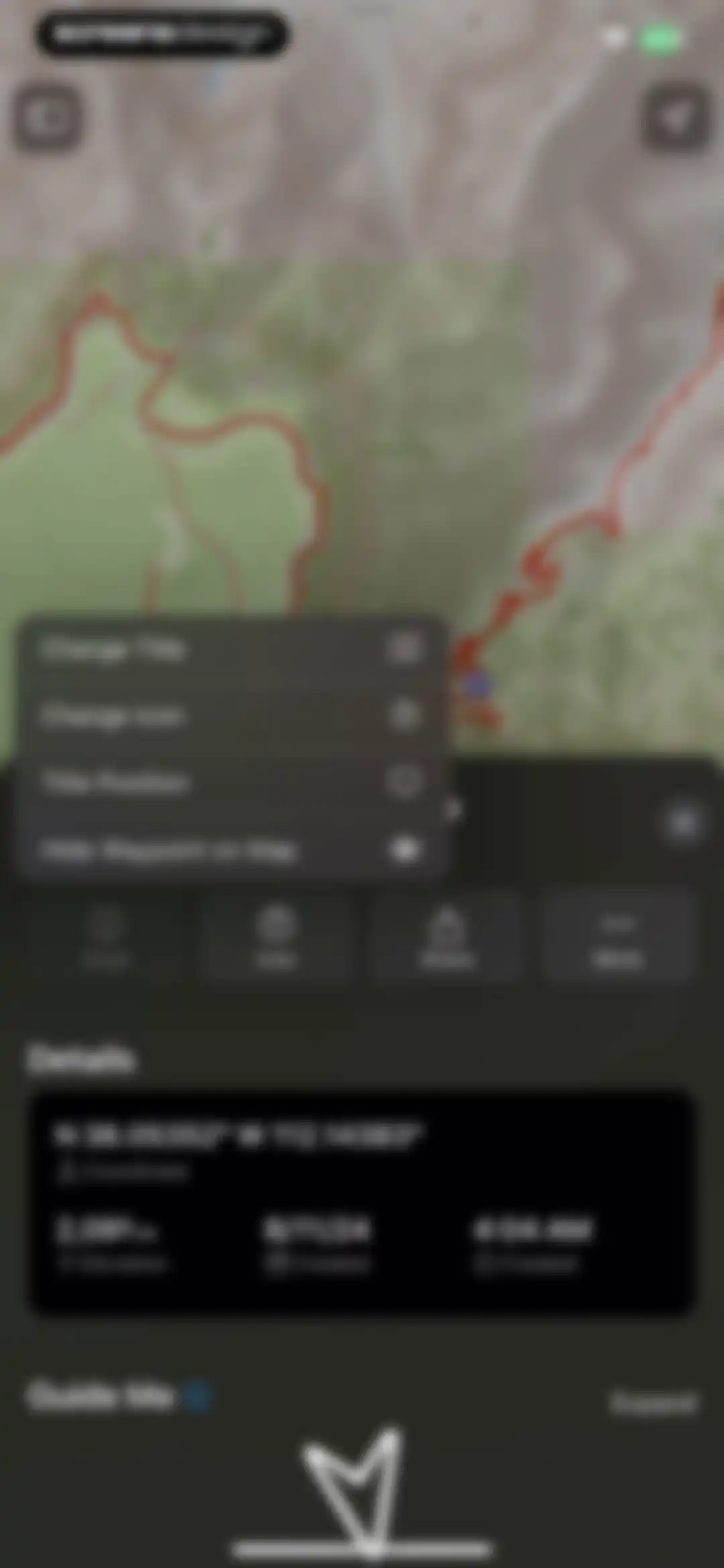 Topo Maps+: Topographic Maps screen 92
